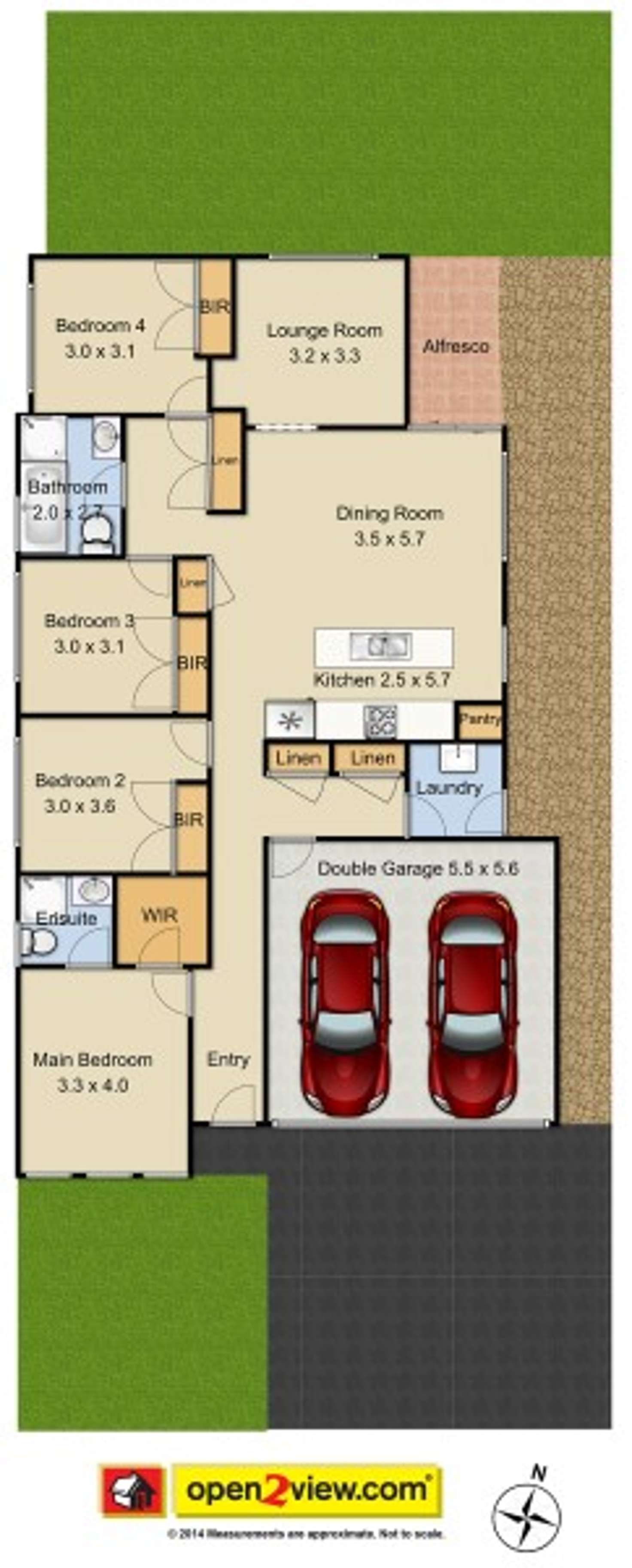 Floorplan of Homely house listing, 6 Dutton Street, Spring Farm NSW 2570