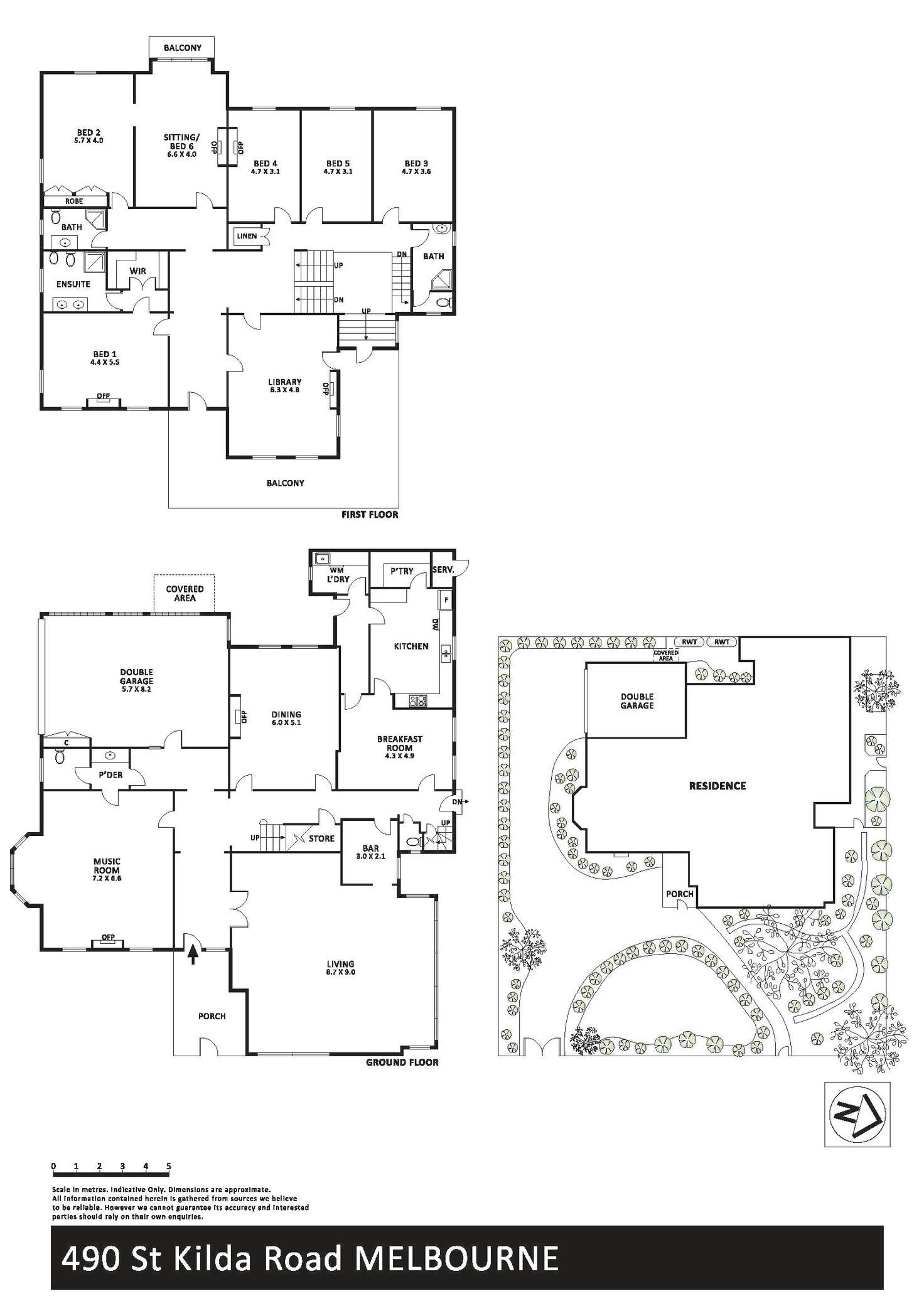 Floorplan of Homely house listing, 490 St Kilda Road, Melbourne VIC 3004