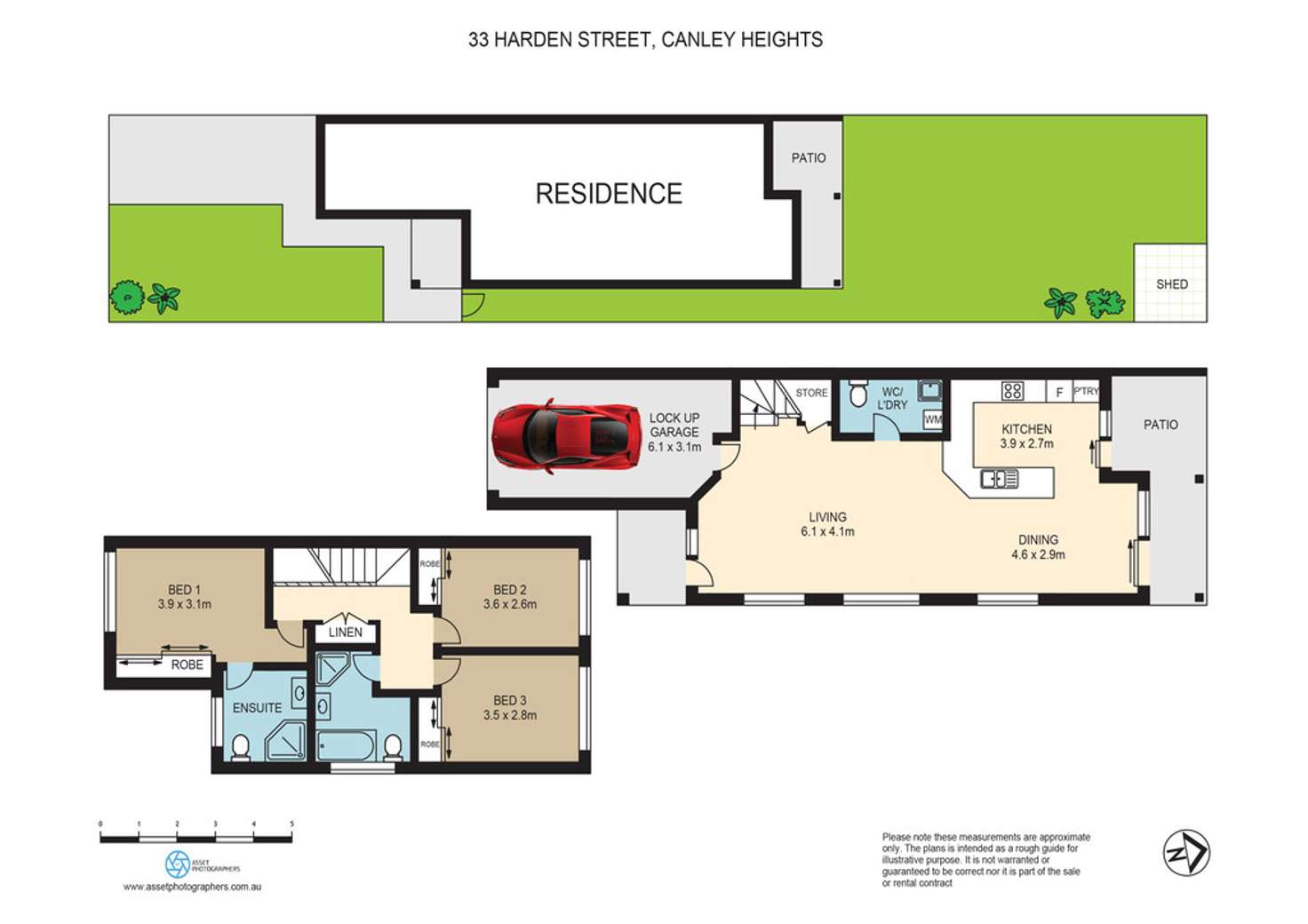 Floorplan of Homely house listing, 33 HARDEN STREET, Canley Heights NSW 2166