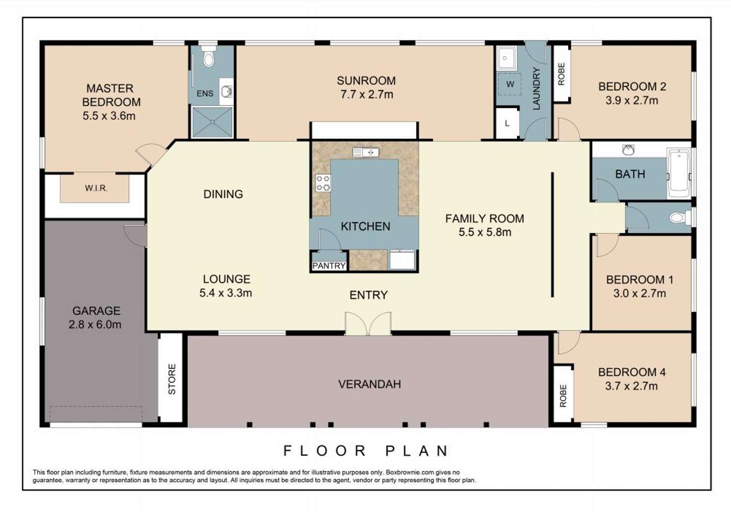 Floorplan of Homely house listing, 3 Jeffery Court, Agnes Water QLD 4677