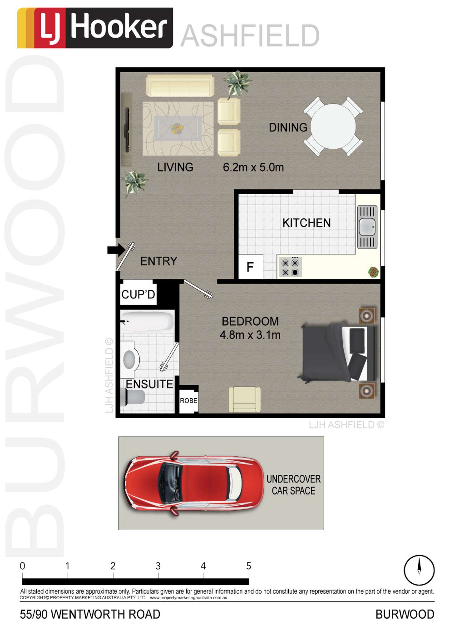 Floorplan of Homely unit listing, 55/90-94 Wentworth Road, Strathfield NSW 2135