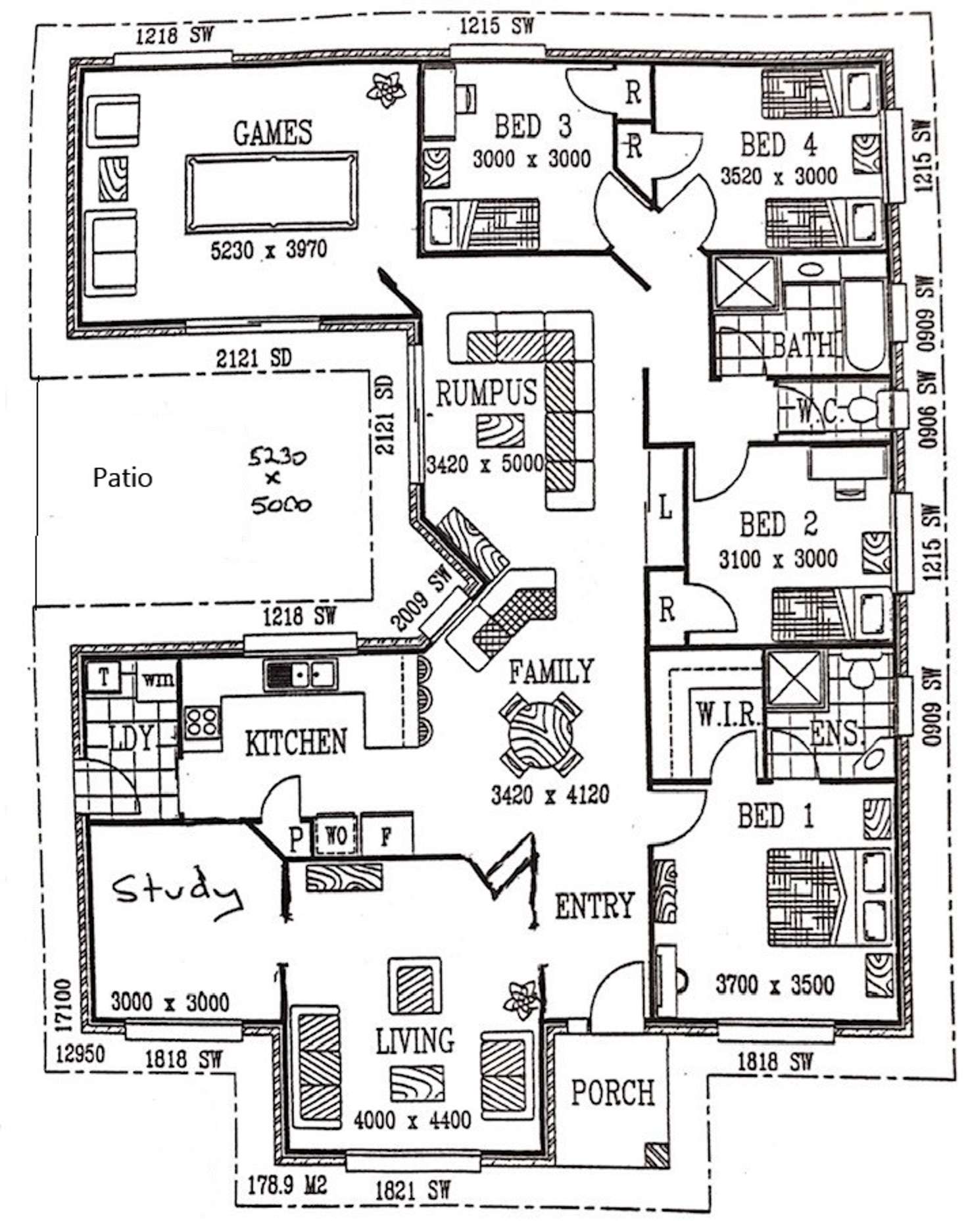 Floorplan of Homely house listing, 15 Davillea Crt, Fernvale QLD 4306