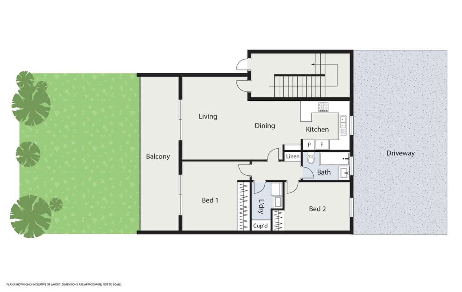 Floorplan of Homely apartment listing, 34/7 Medley Street, Chifley ACT 2606