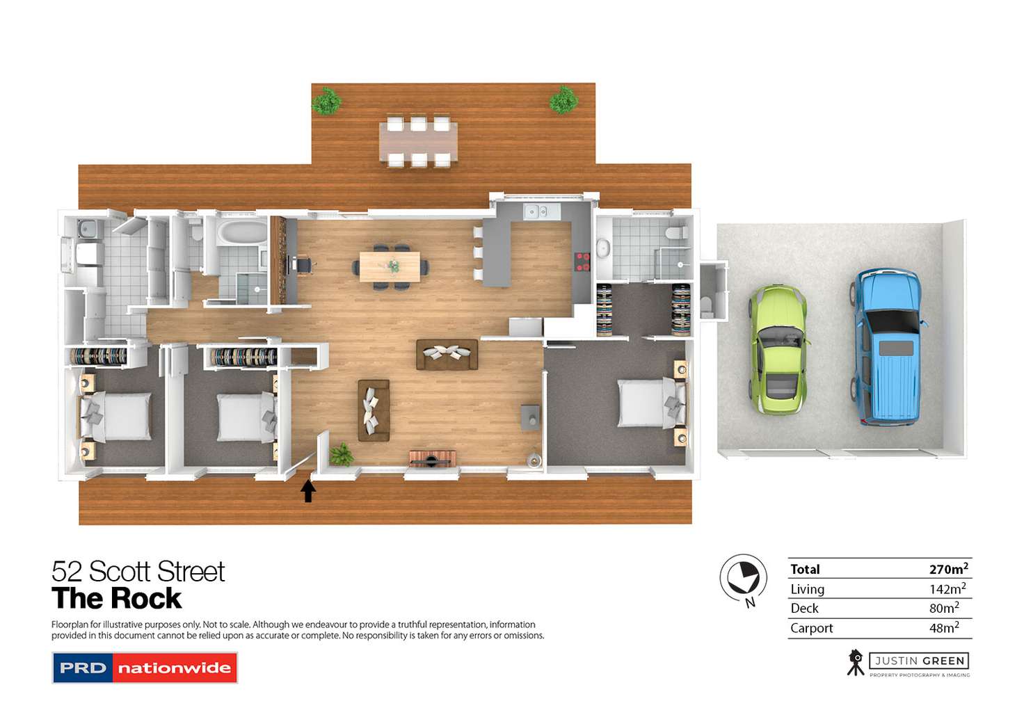 Floorplan of Homely house listing, 52 Scott Street, The Rock NSW 2655