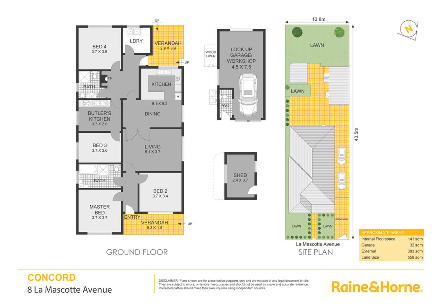 Floorplan of Homely house listing, 8 La Mascotte Avenue, Concord NSW 2137