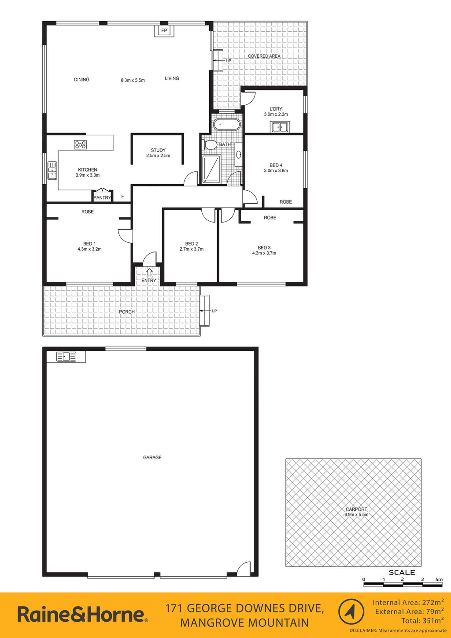 Floorplan of Homely house listing, 171 George Downes Drive, Central Mangrove NSW 2250