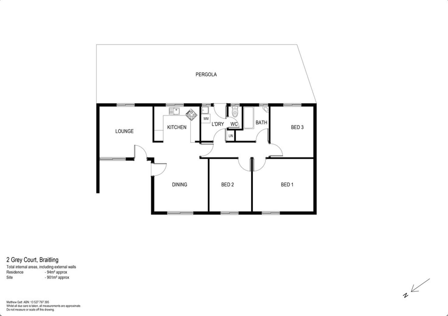 Floorplan of Homely house listing, 2 GREY COURT, Braitling NT 870