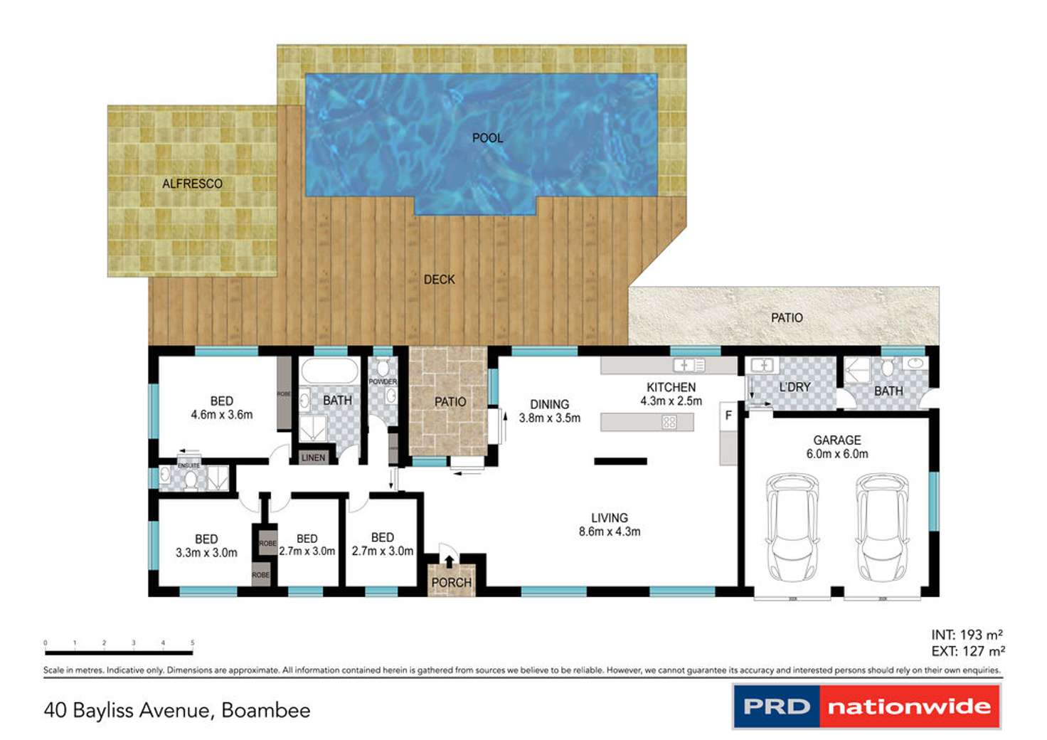 Floorplan of Homely house listing, 40 Bayliss Avenue, Boambee NSW 2450