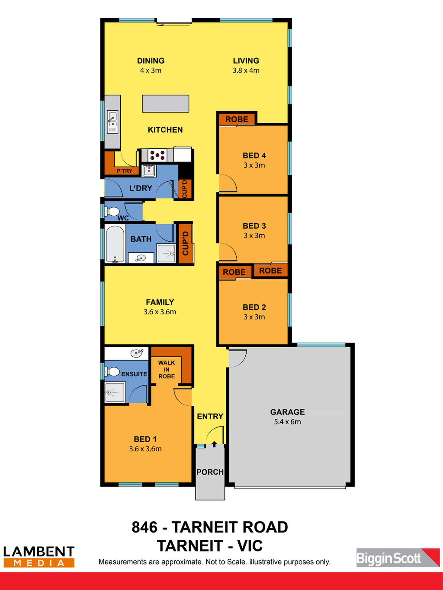 Floorplan of Homely house listing, 846 Tarneit Road, Tarneit VIC 3029