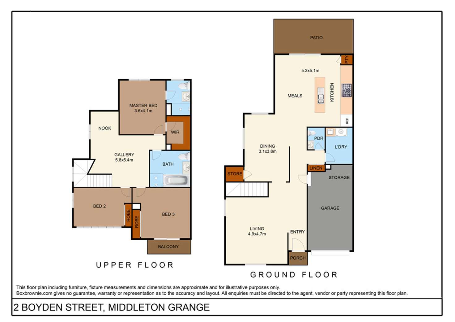 Floorplan of Homely house listing, 2 Boyden Street, Middleton Grange NSW 2171