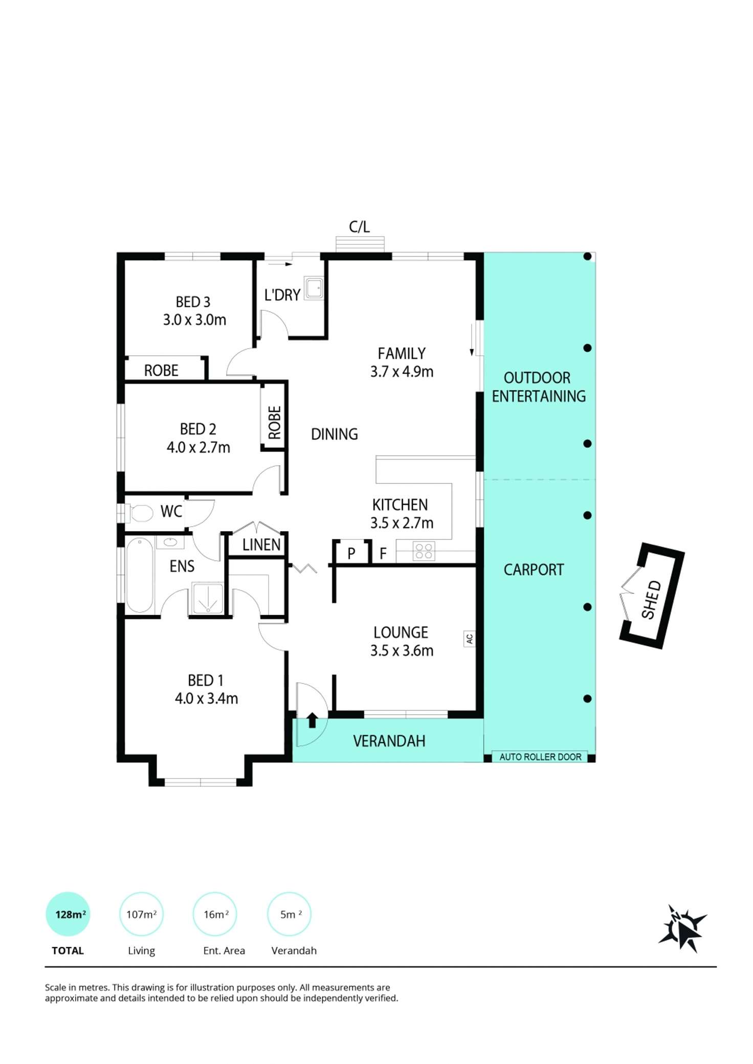 Floorplan of Homely house listing, 7 Lindsay Court, Aberfoyle Park SA 5159