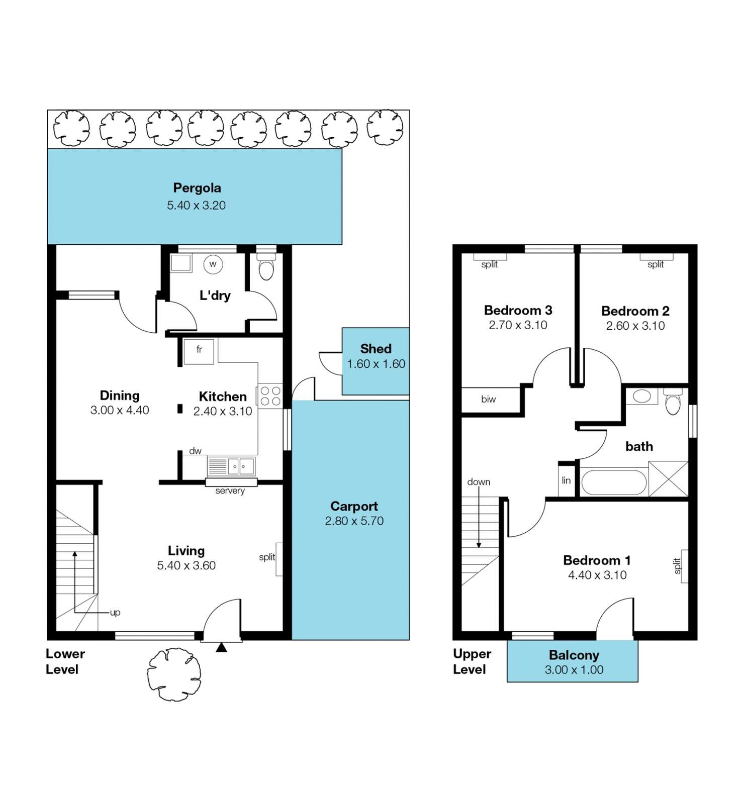 Floorplan of Homely townhouse listing, 8/11 Charles Street, Ascot Park SA 5043