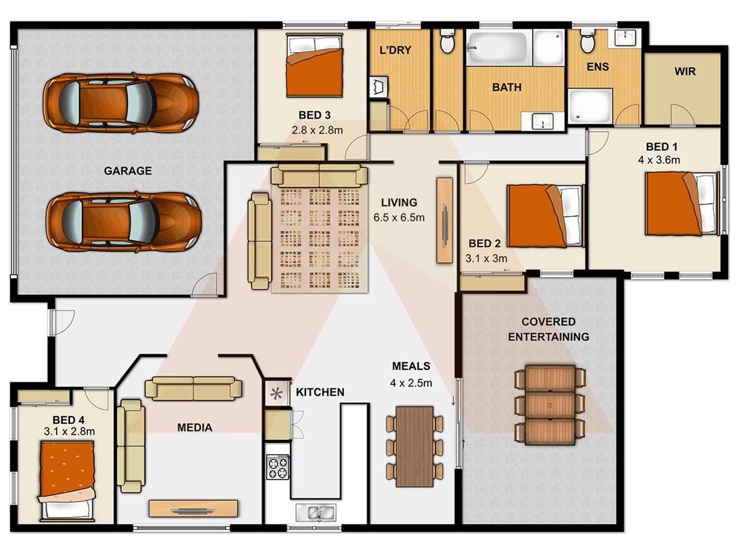 Floorplan of Homely house listing, 37 Creekside Crescent, Jimboomba QLD 4280
