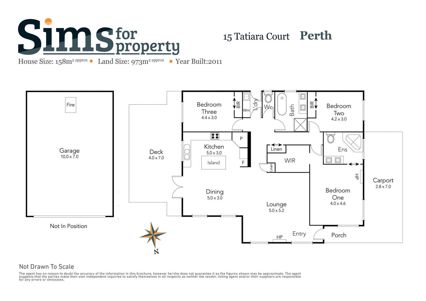Floorplan of Homely house listing, 15 Tatiara Court, Perth TAS 7300