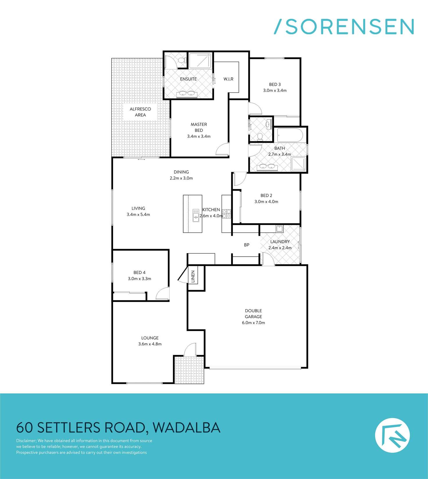 Floorplan of Homely house listing, 60 Settlers Road, Wadalba NSW 2259