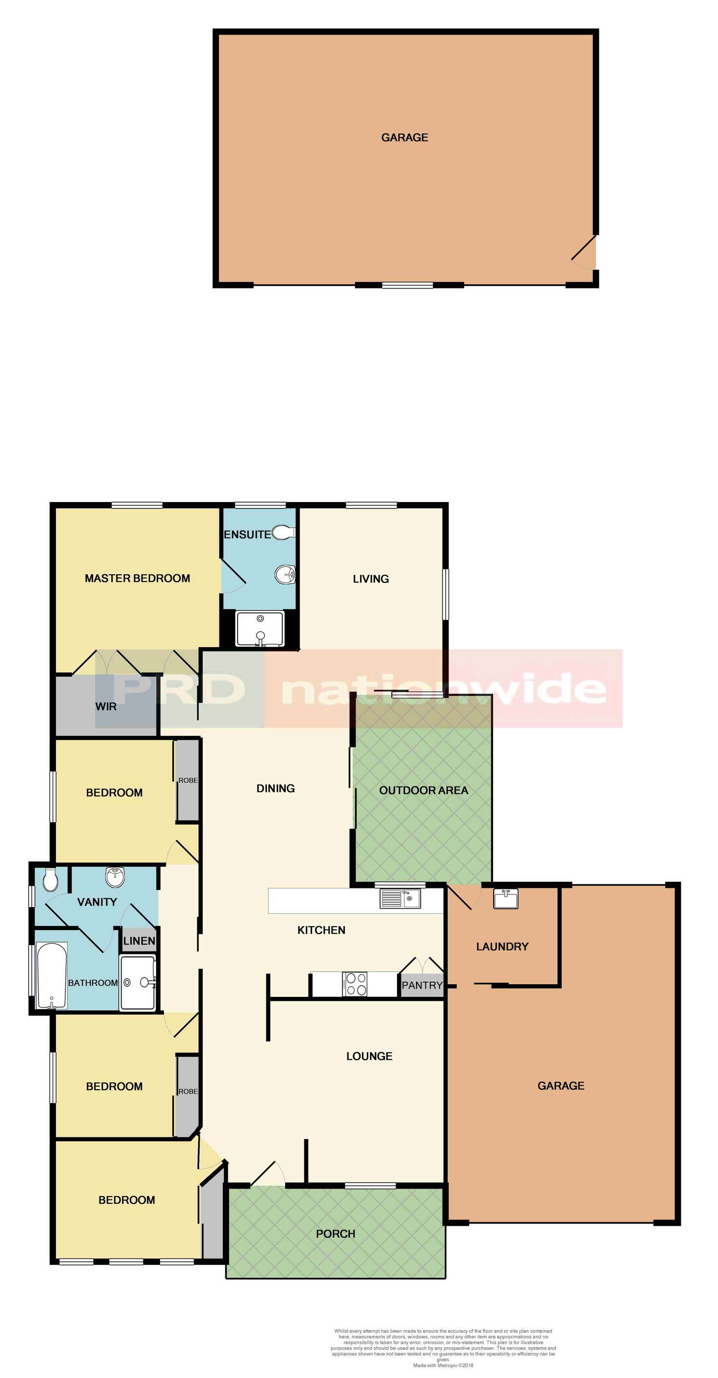 Floorplan of Homely house listing, 4 Poplar Level Terrace, Branxton NSW 2335