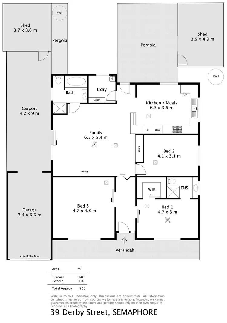 Floorplan of Homely house listing, 39 Derby Street, Semaphore SA 5019