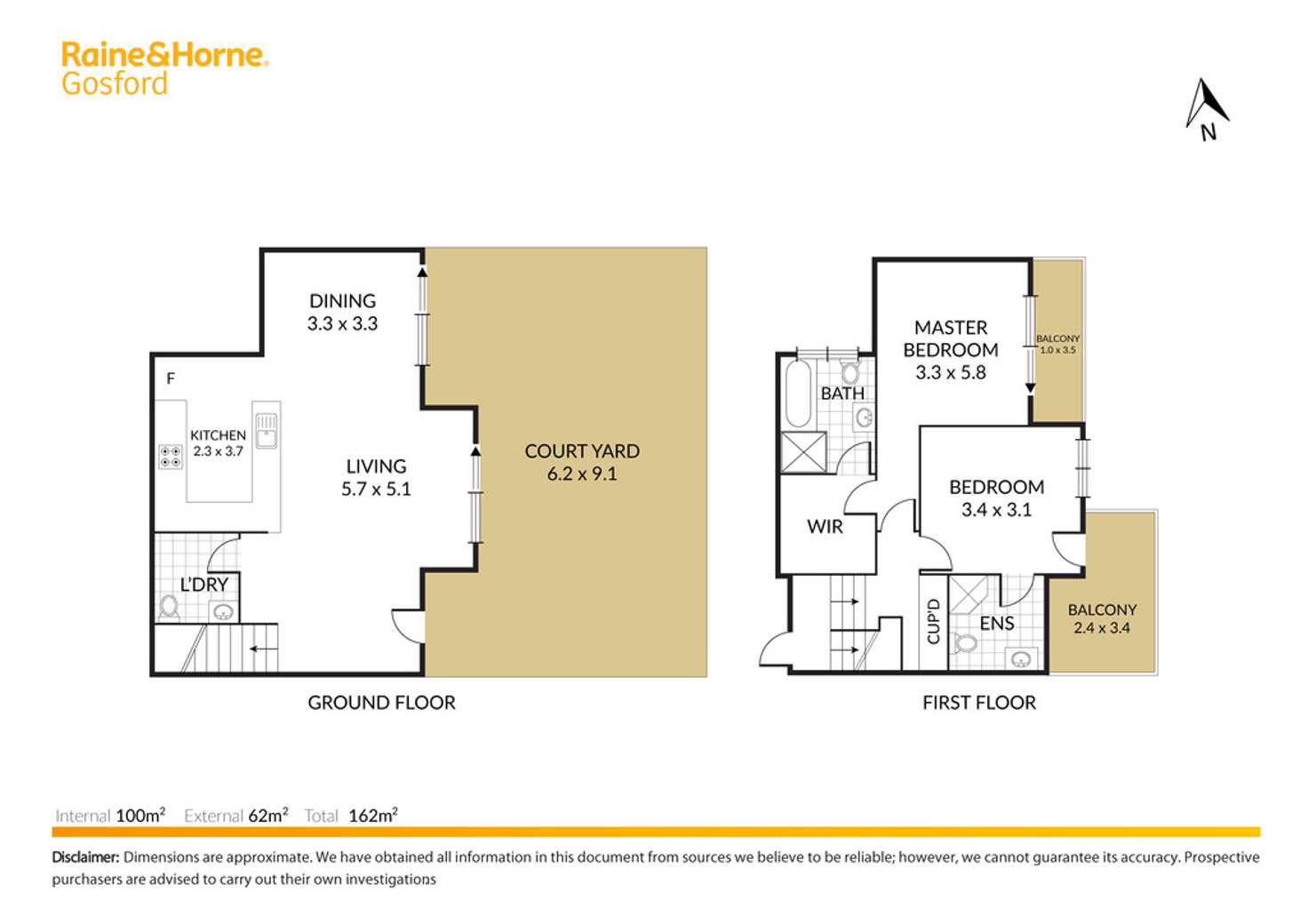 Floorplan of Homely townhouse listing, 2/53-55 Henry Parry Drive, Gosford NSW 2250