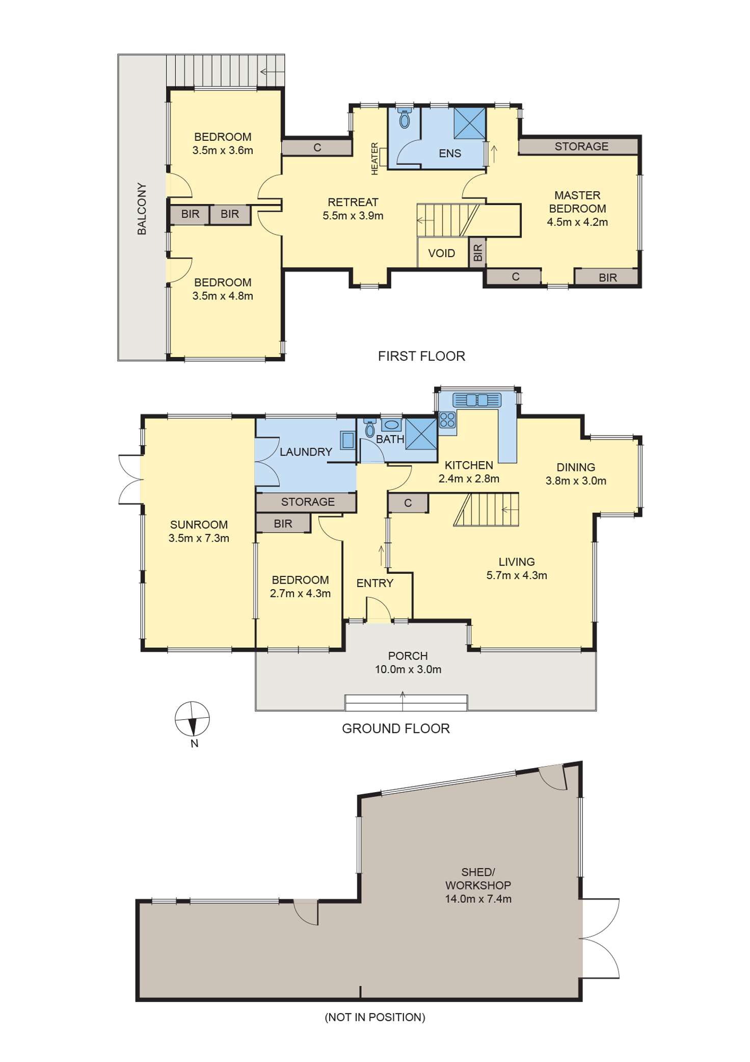 Floorplan of Homely house listing, 4 Bent Street, Altona VIC 3018