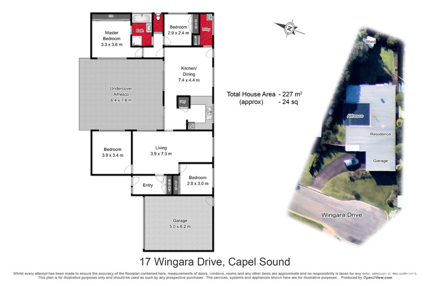 Floorplan of Homely house listing, 17 Wingara Drive, Capel Sound VIC 3940