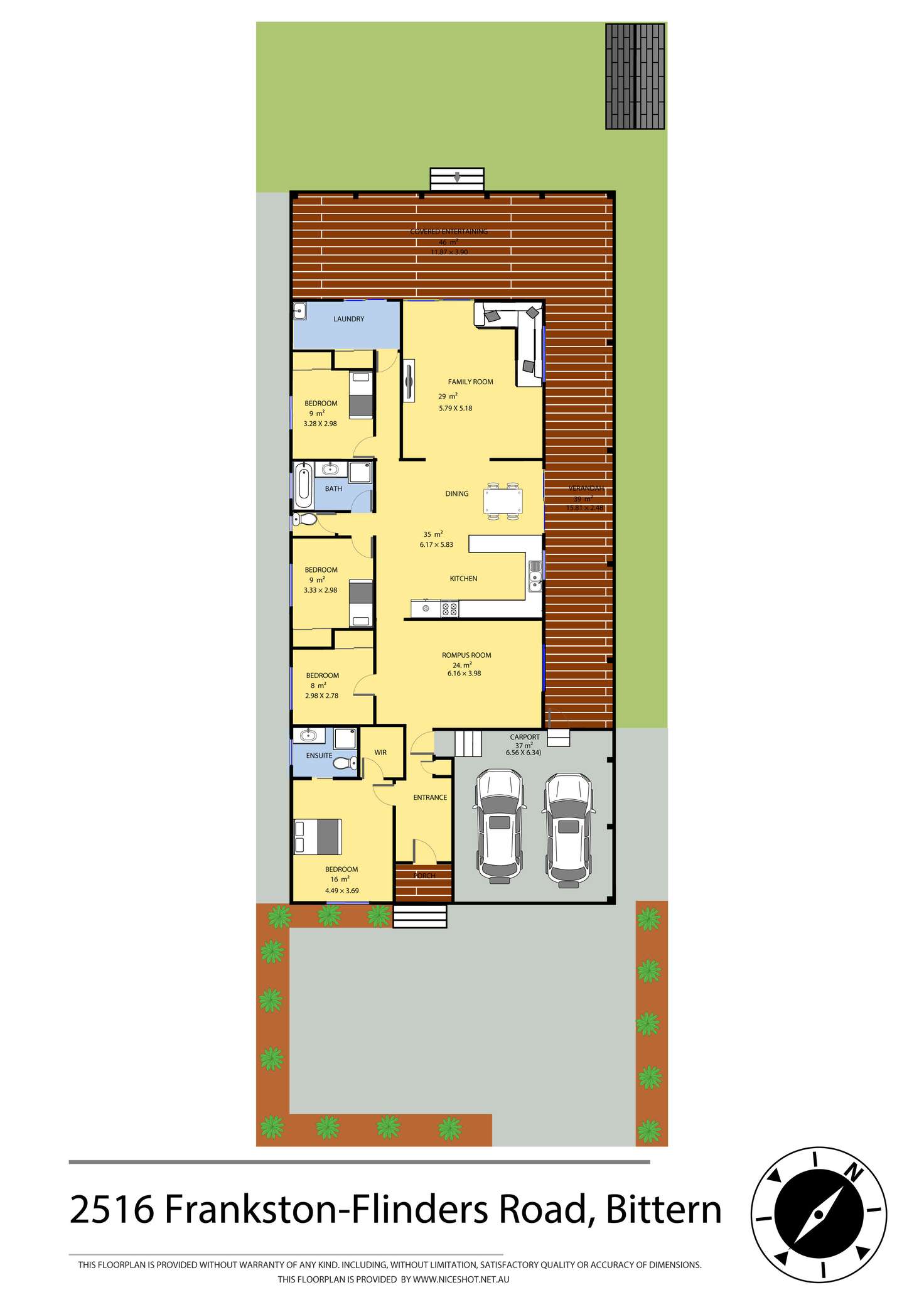 Floorplan of Homely house listing, 2516 Frankston-Flinders Road, Bittern VIC 3918