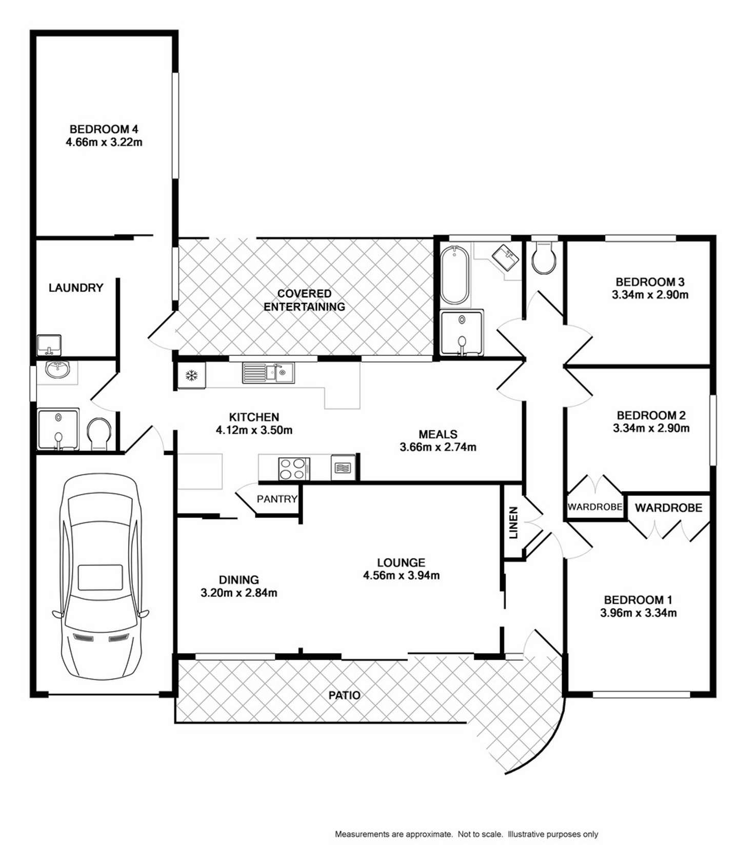 Floorplan of Homely house listing, 26 Burns Road, Campbelltown NSW 2560