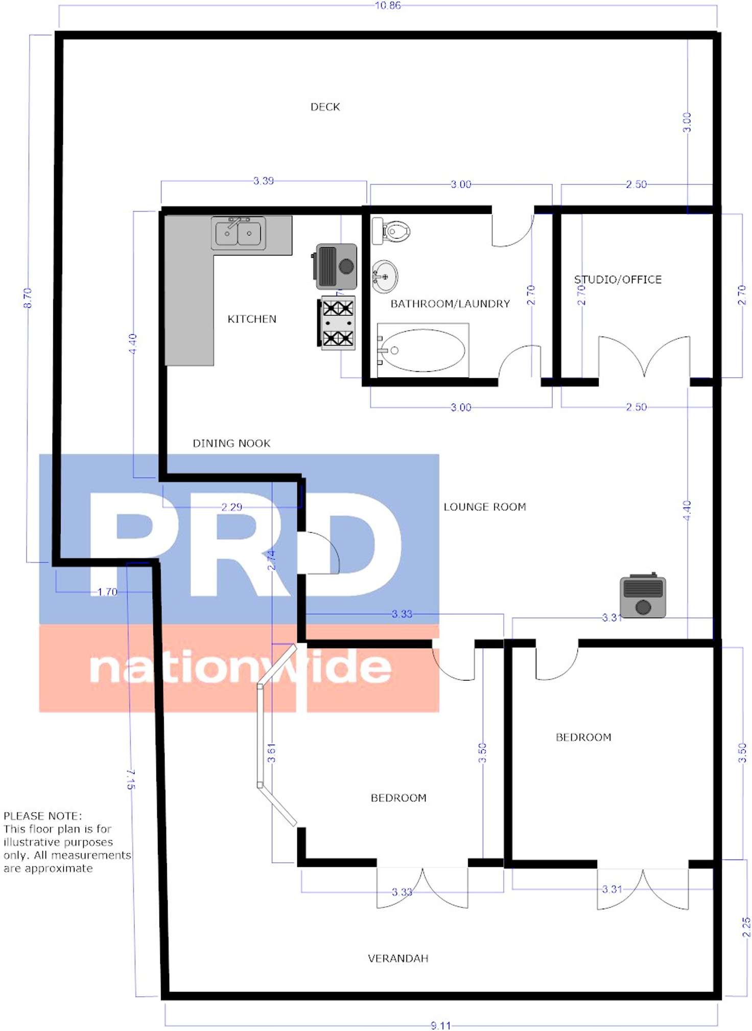 Floorplan of Homely lifestyle listing, 13/265 Martin Road, Larnook NSW 2480