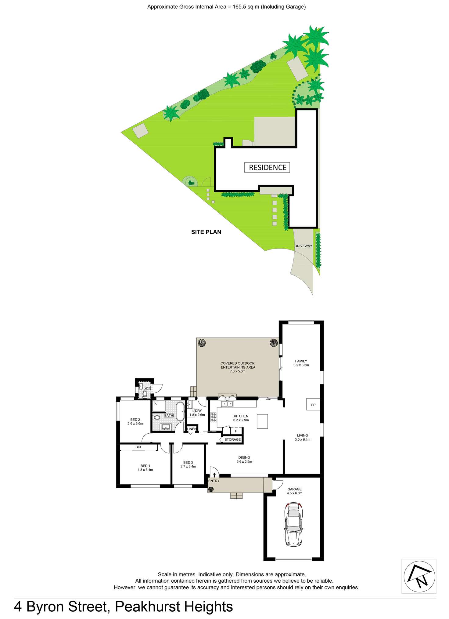 Floorplan of Homely house listing, 4 Byron Street, Peakhurst Heights NSW 2210