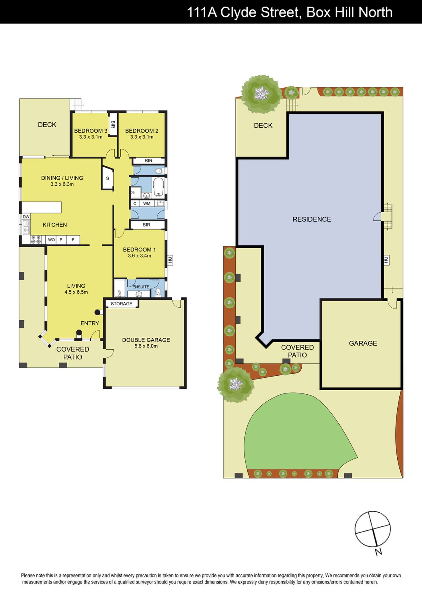 Floorplan of Homely unit listing, 111A Clyde Street, Box Hill North VIC 3129