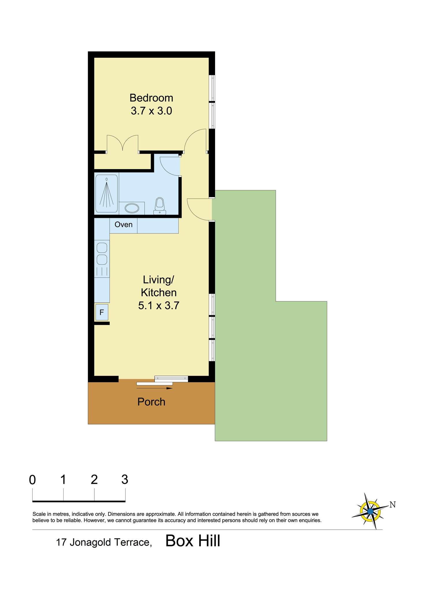 Floorplan of Homely semiDetached listing, 17 Jonagold Terrace, Box Hill NSW 2765