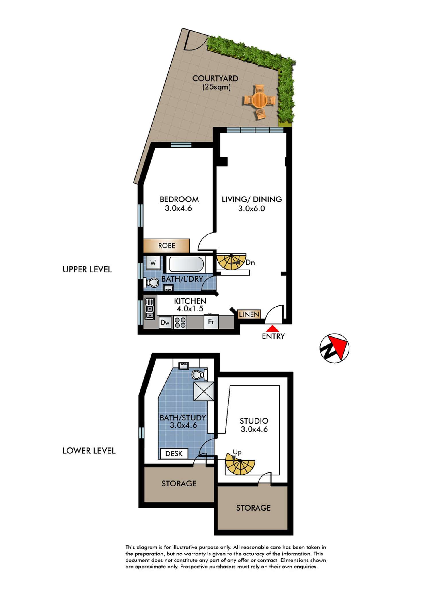 Floorplan of Homely apartment listing, 2/15 Furber Road, Centennial Park NSW 2021