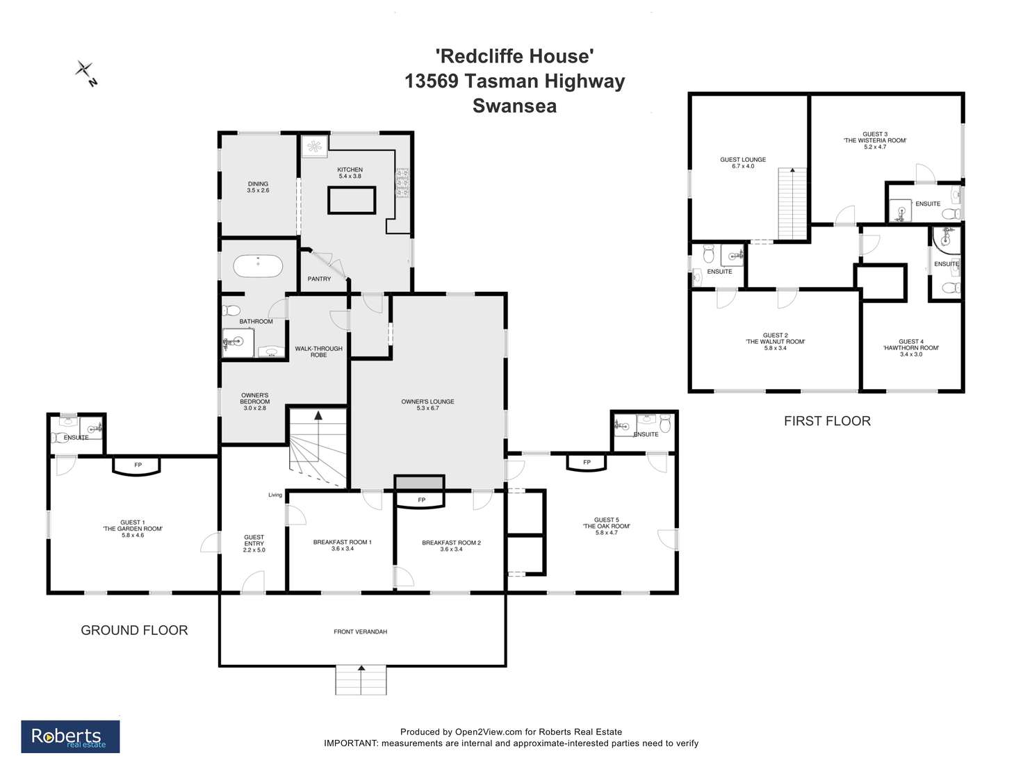 Floorplan of Homely house listing, 13569 Tasman Highway, Swansea TAS 7190