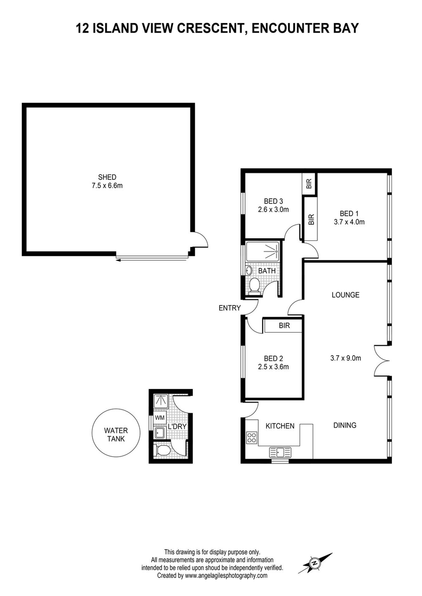 Floorplan of Homely house listing, 12 ISLAND VIEW CRESCENT, Encounter Bay SA 5211