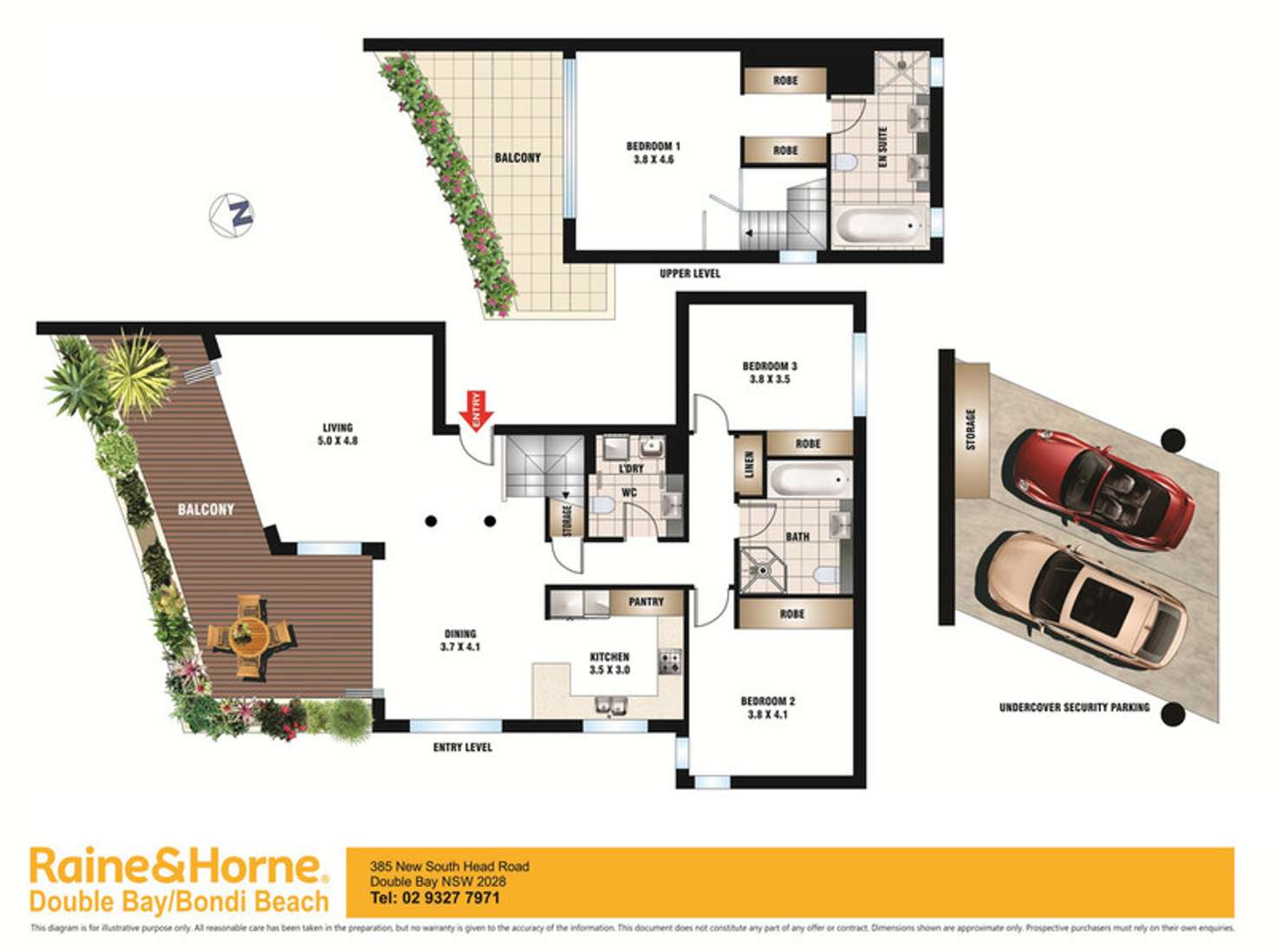 Floorplan of Homely apartment listing, 6/16 Benelong Crescent, Bellevue Hill NSW 2023