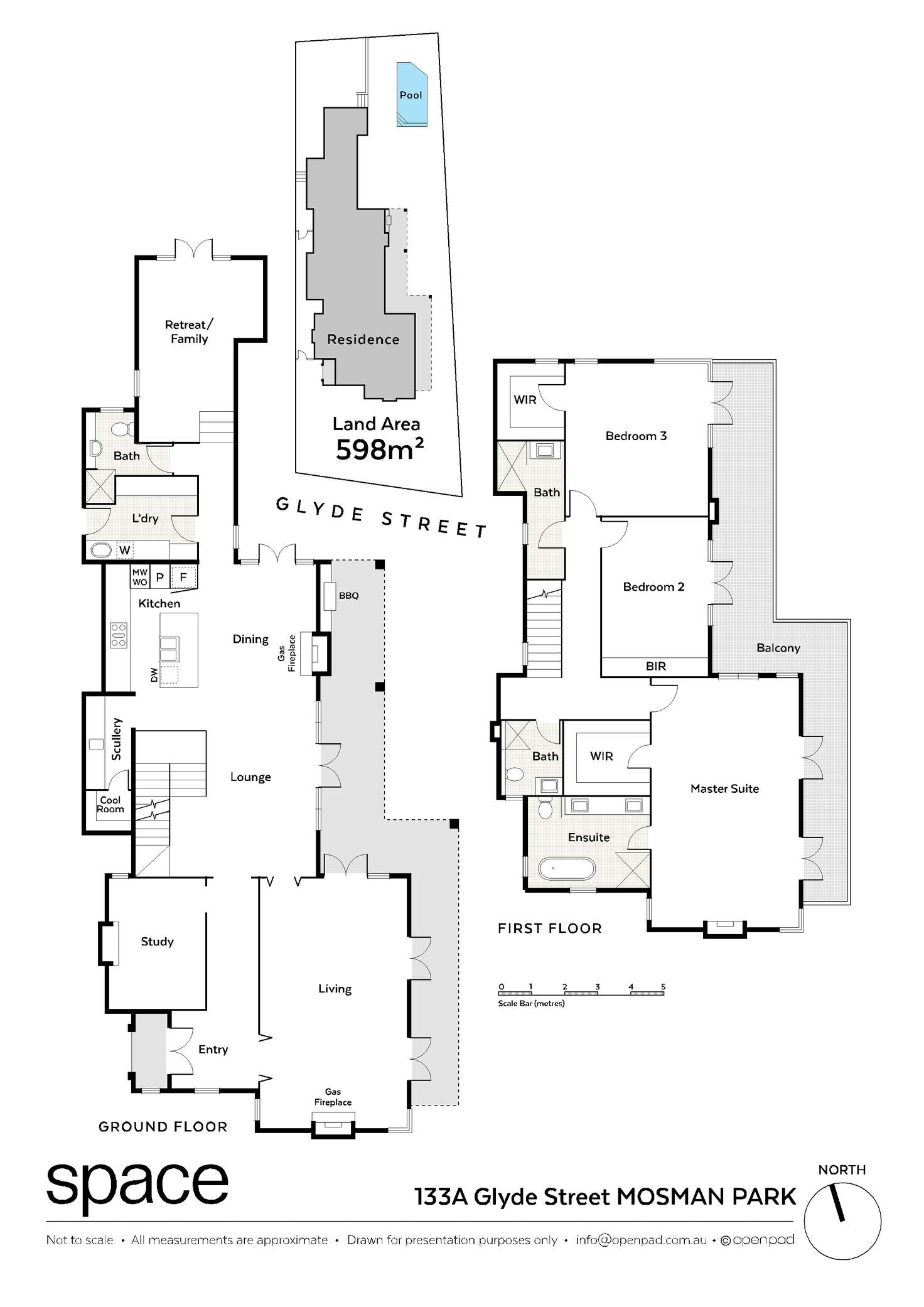 Floorplan of Homely house listing, 133a Glyde Street, Mosman Park WA 6012