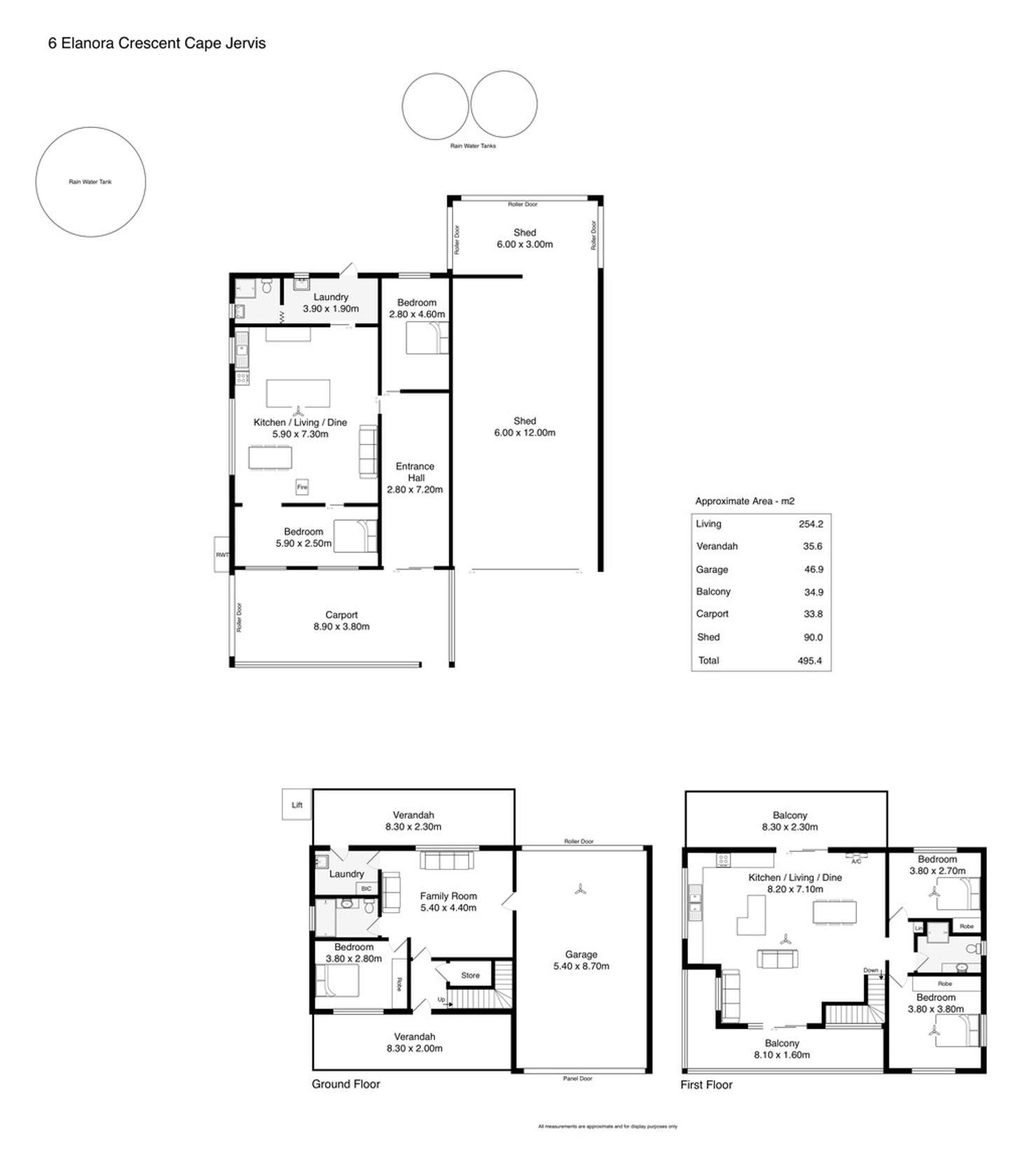 Floorplan of Homely house listing, 6 Elanora Crescent, Cape Jervis SA 5204