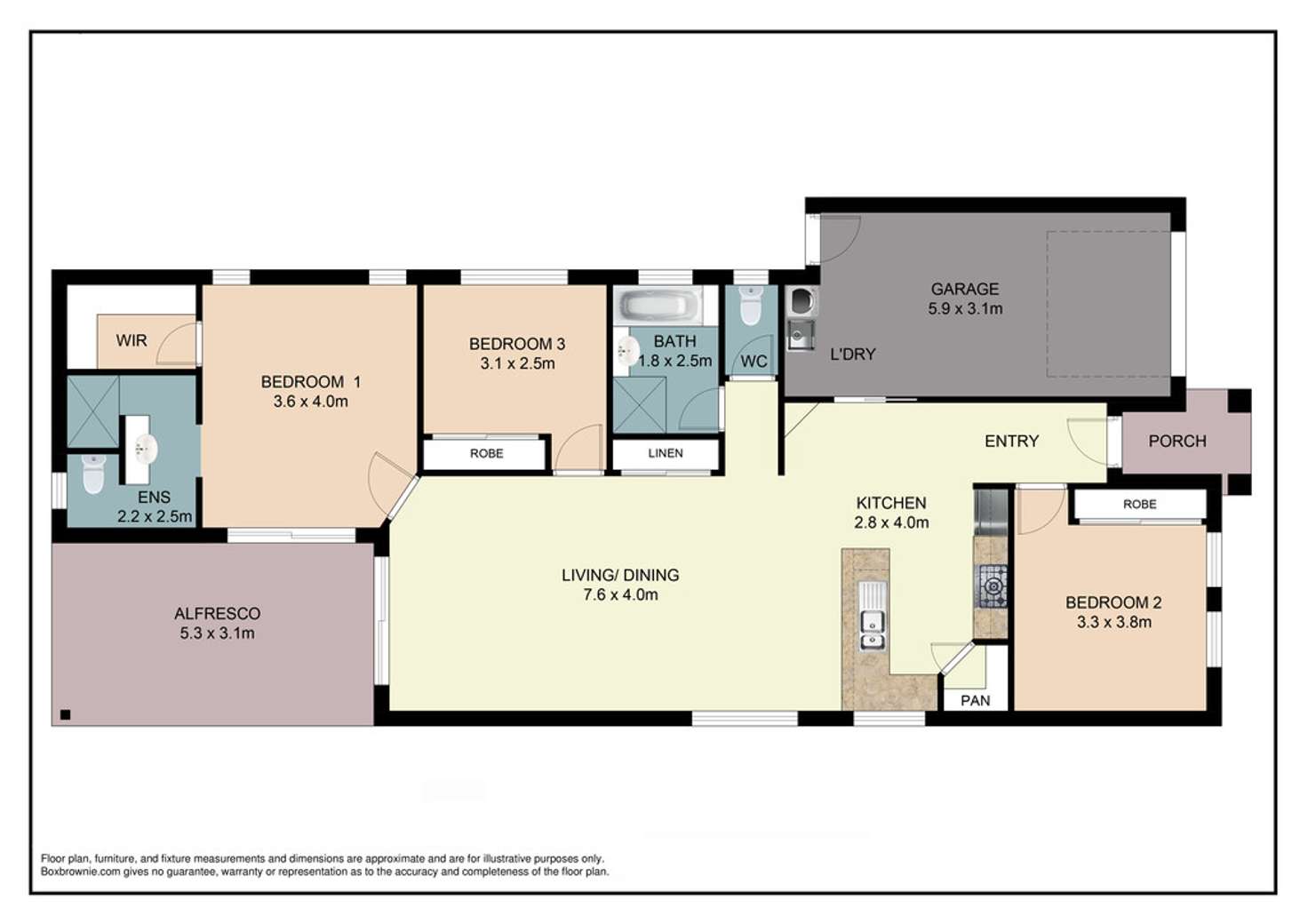 Floorplan of Homely house listing, 35 Grainger Circuit, Burpengary QLD 4505