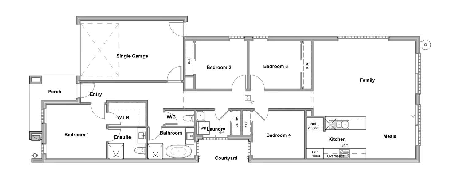 Floorplan of Homely house listing, 15 Swallowtail Avenue, Clyde North VIC 3978