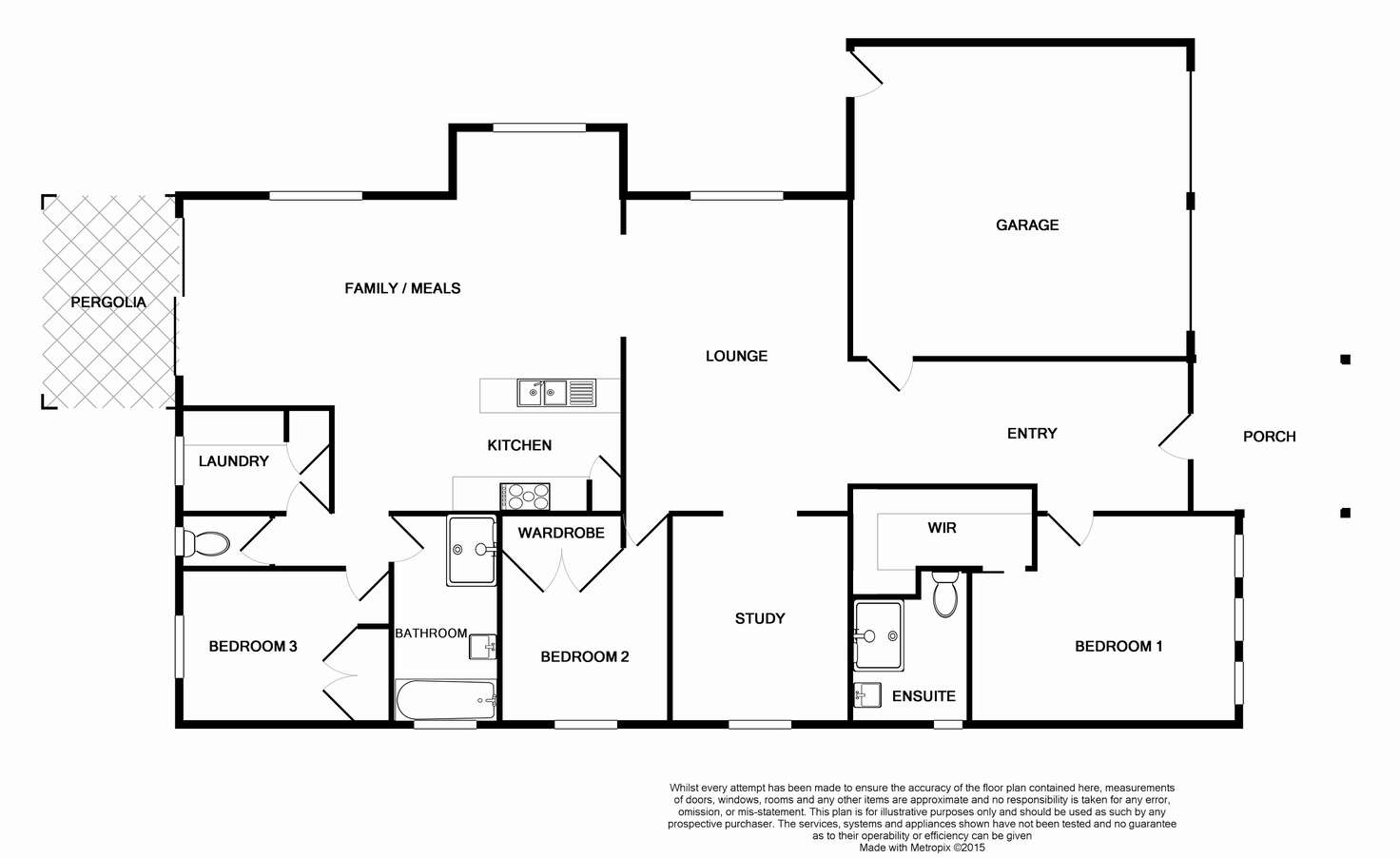Floorplan of Homely house listing, 4 Watt Place, Lyndhurst VIC 3975