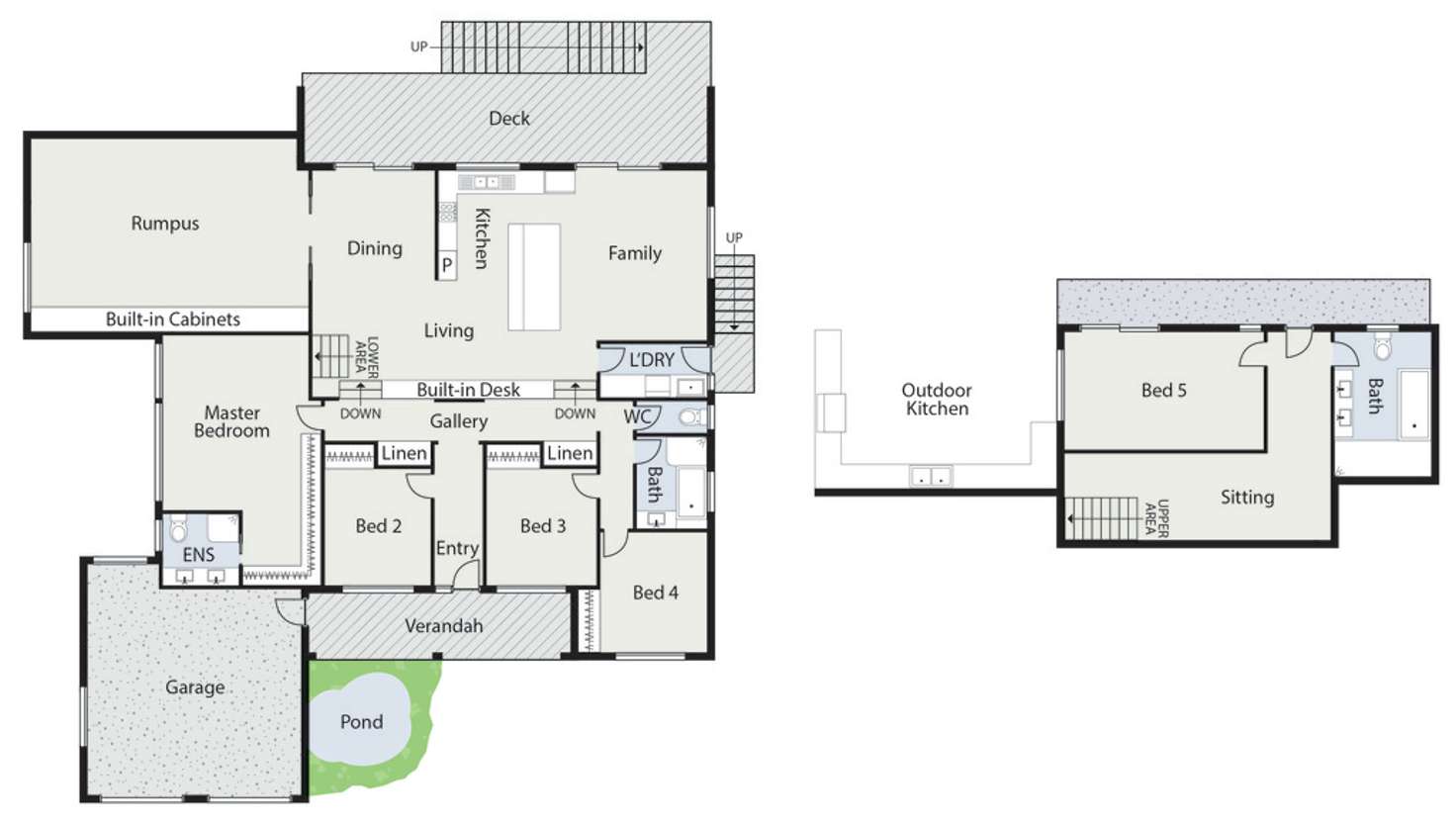 Floorplan of Homely house listing, 22 Cuthbertson Crescent, Oxley ACT 2903