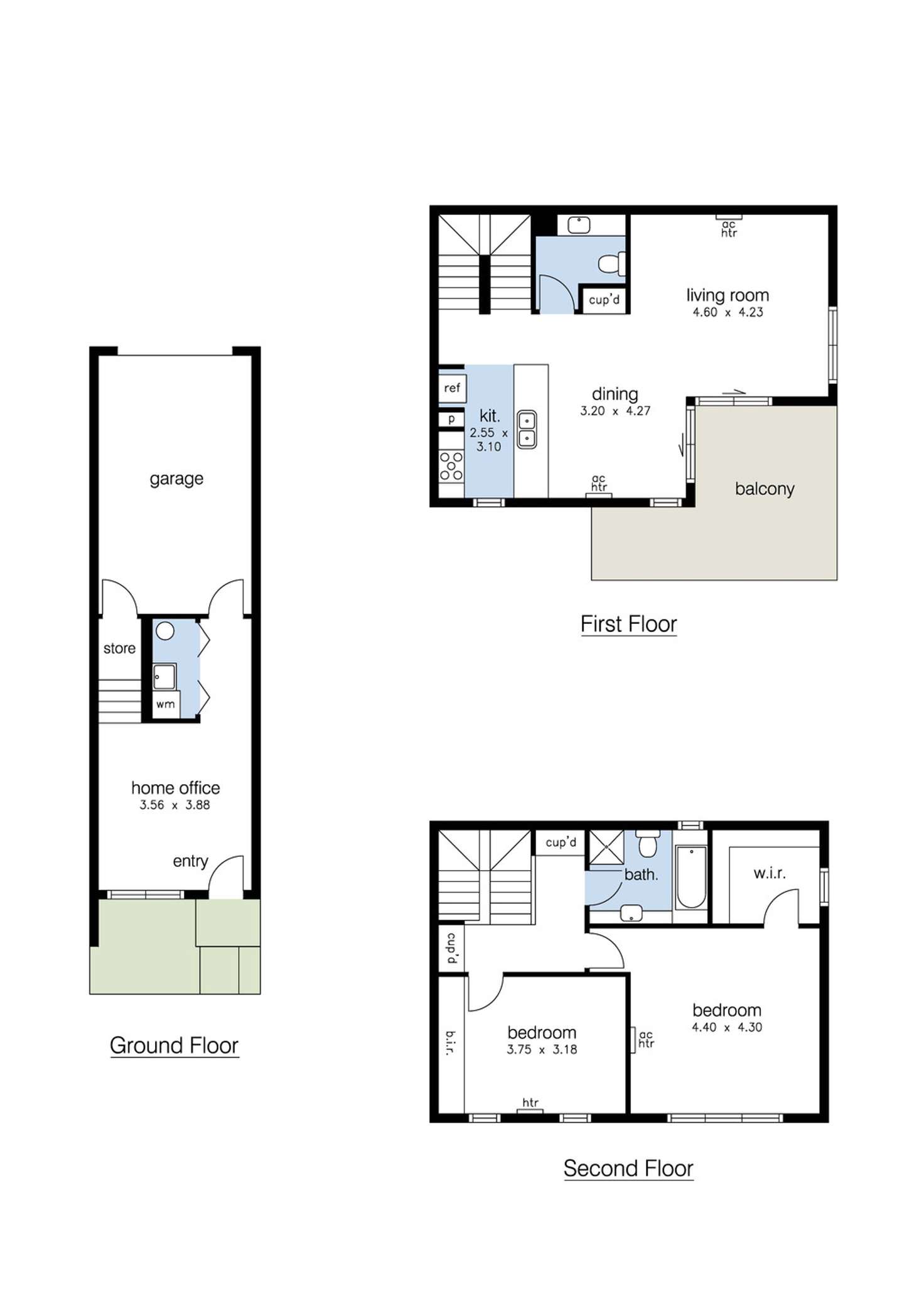 Floorplan of Homely house listing, 485 Barkly Street, Footscray VIC 3011