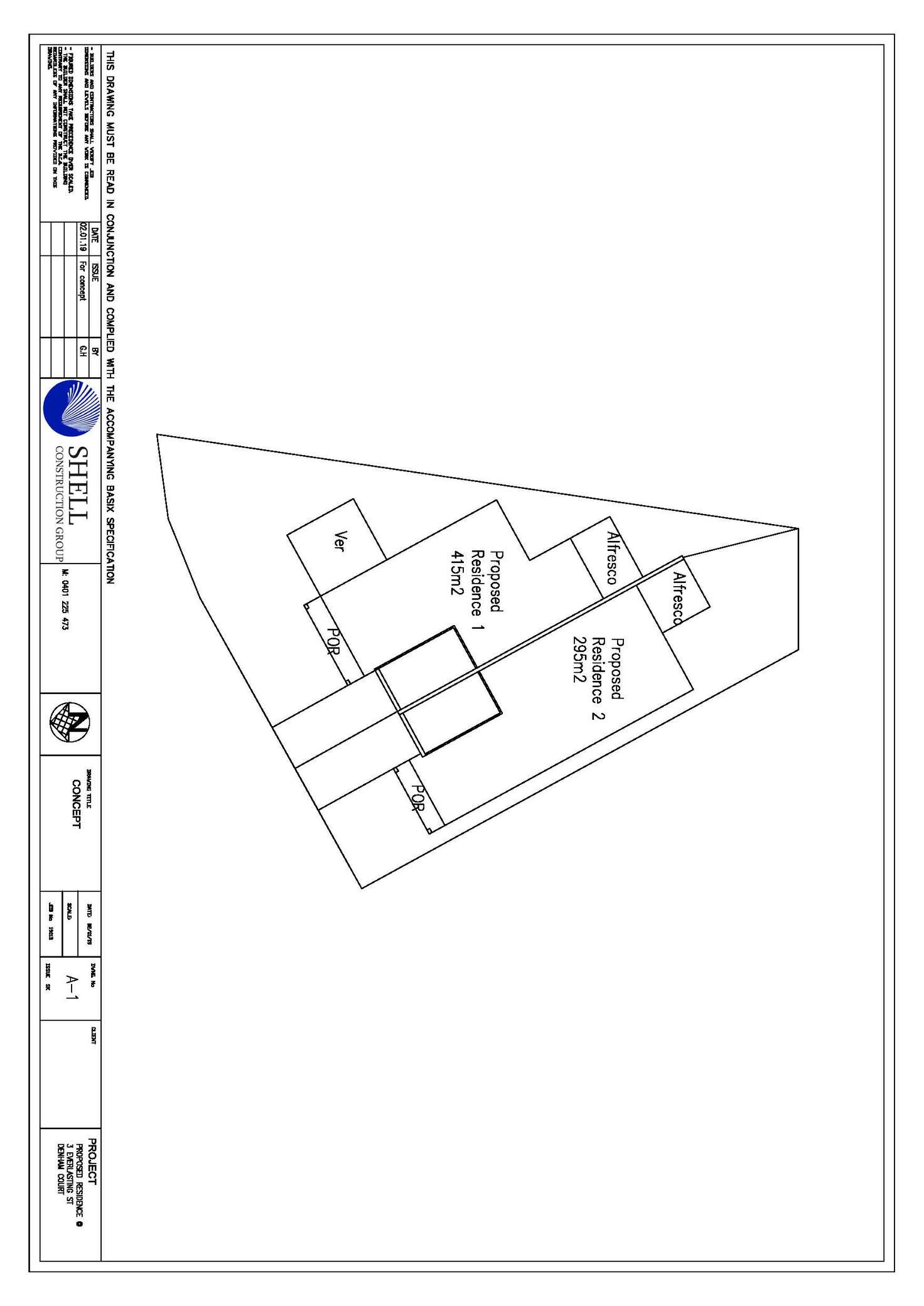 Floorplan of Homely residentialLand listing, No.3 Everlasting Street, Denham Court NSW 2565