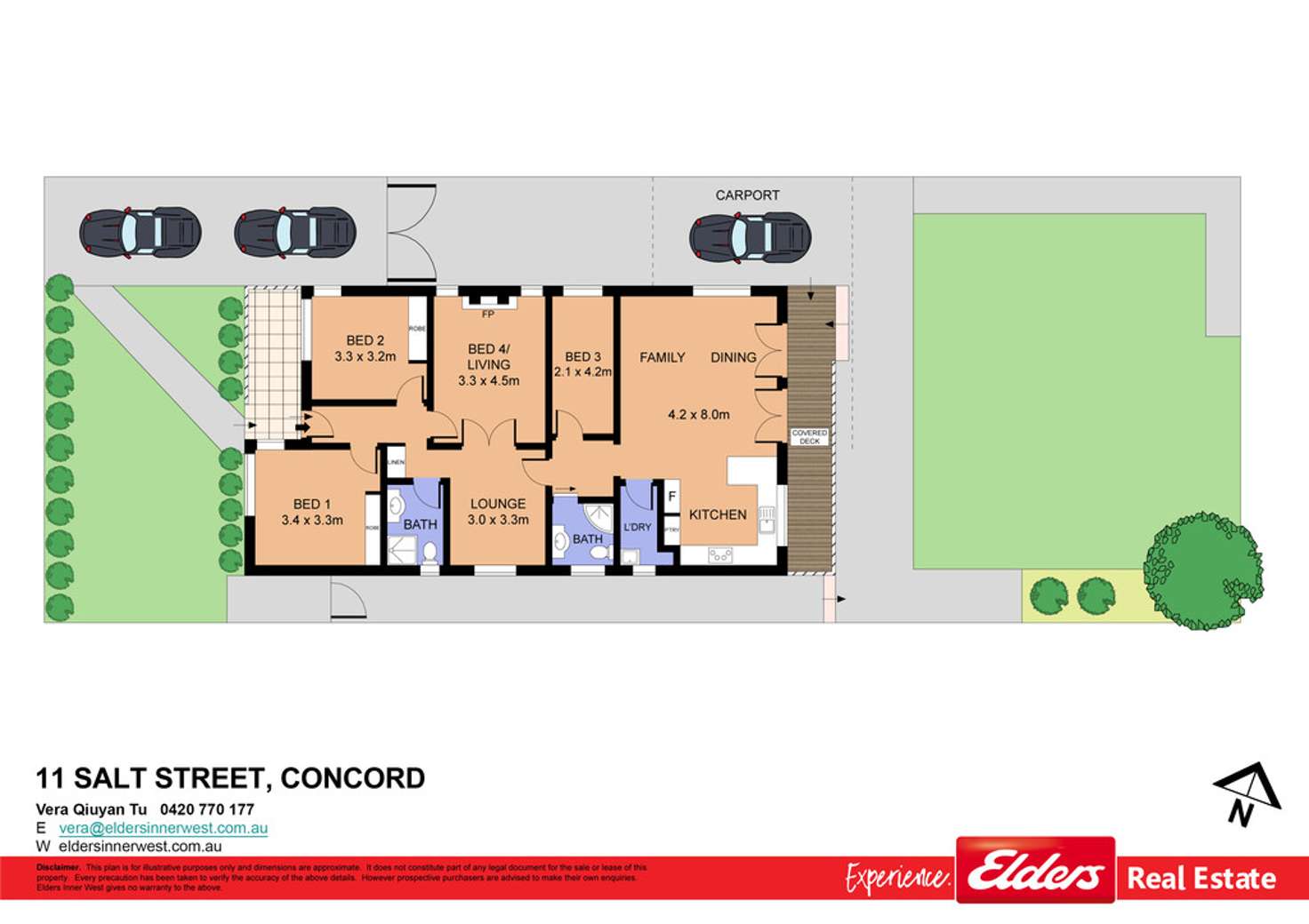 Floorplan of Homely house listing, 11 Salt Street, Concord NSW 2137