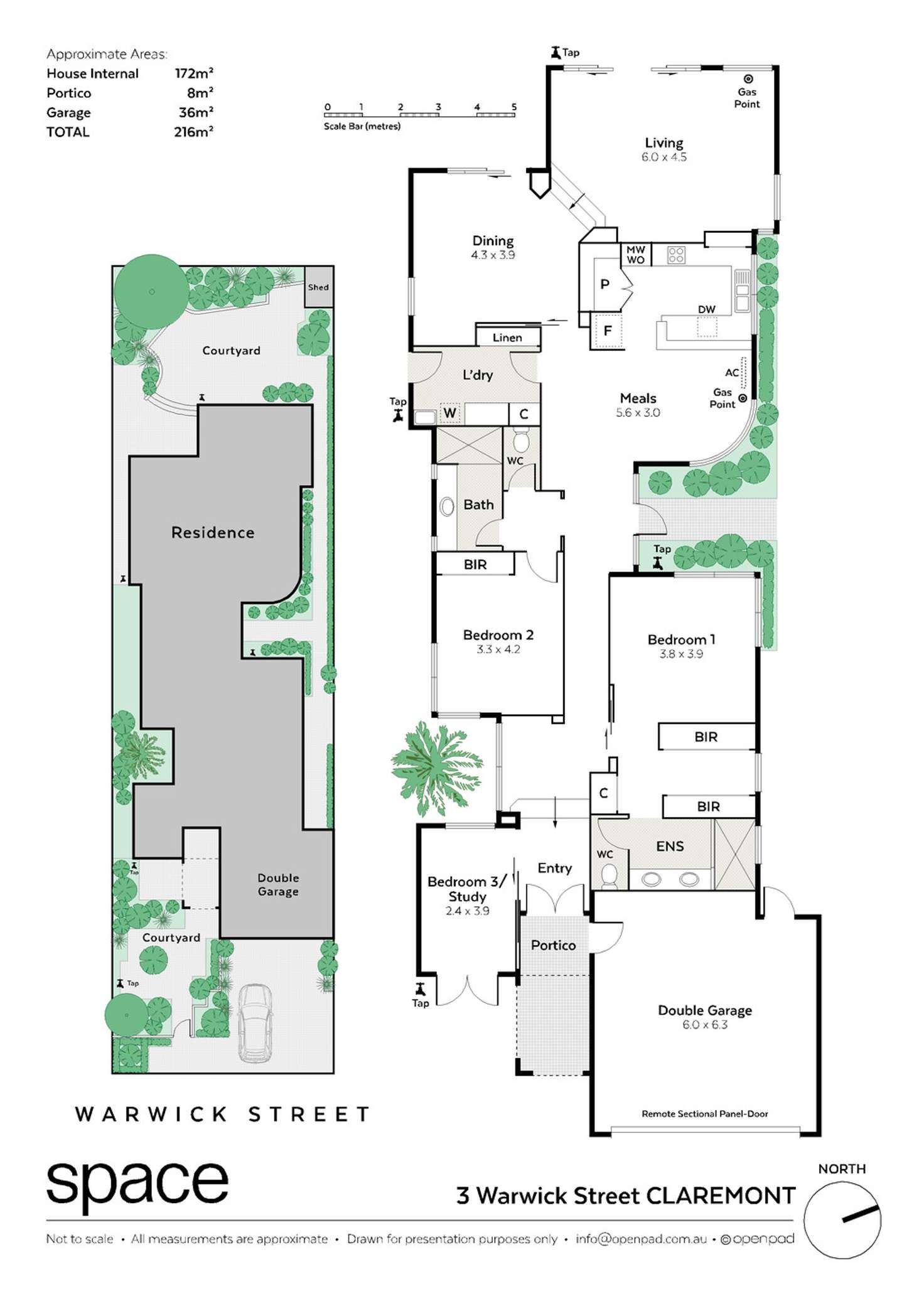 Floorplan of Homely house listing, 3 Warwick Street, Claremont WA 6010