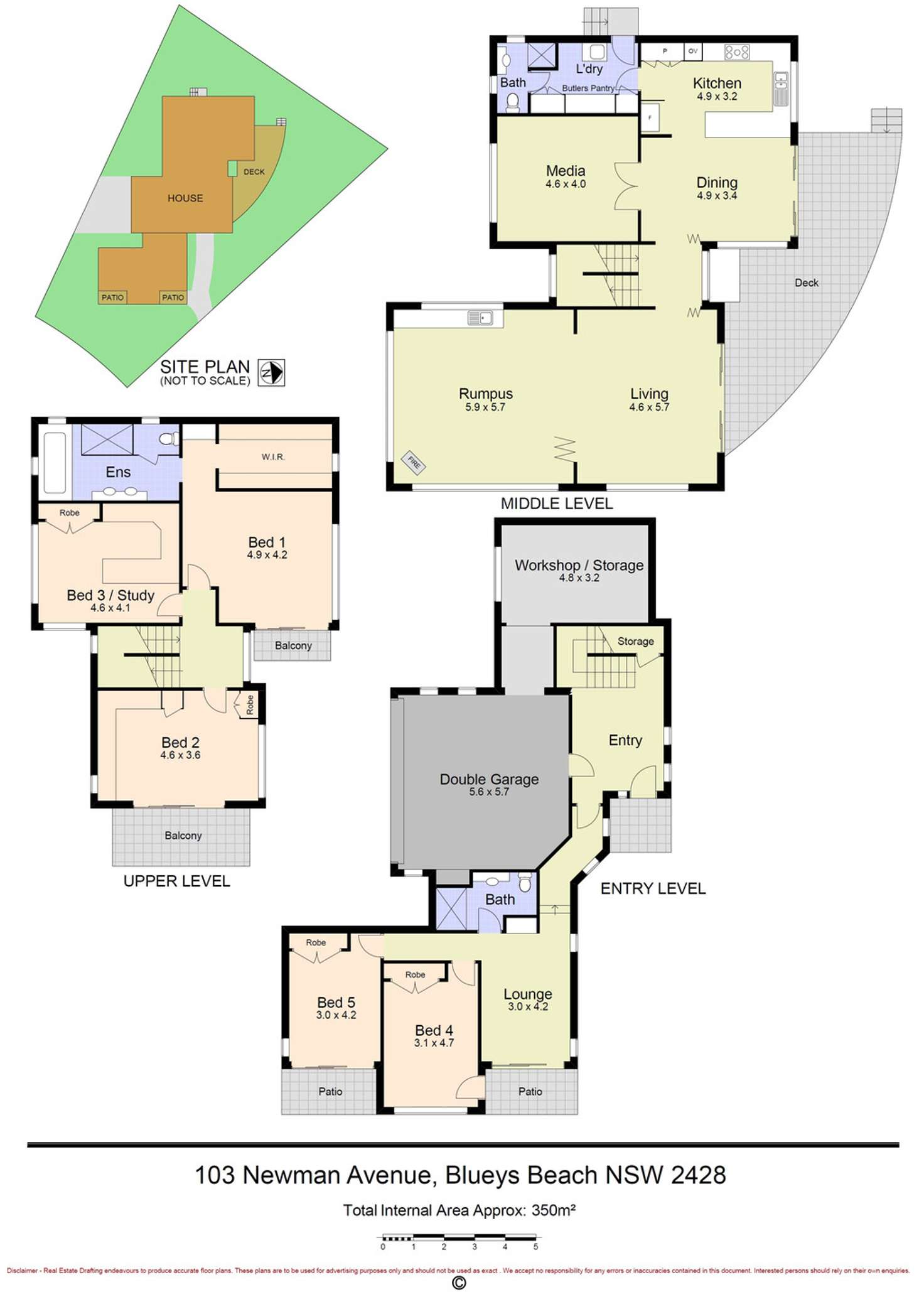 Floorplan of Homely house listing, 103 Newman Avenue, Blueys Beach NSW 2428