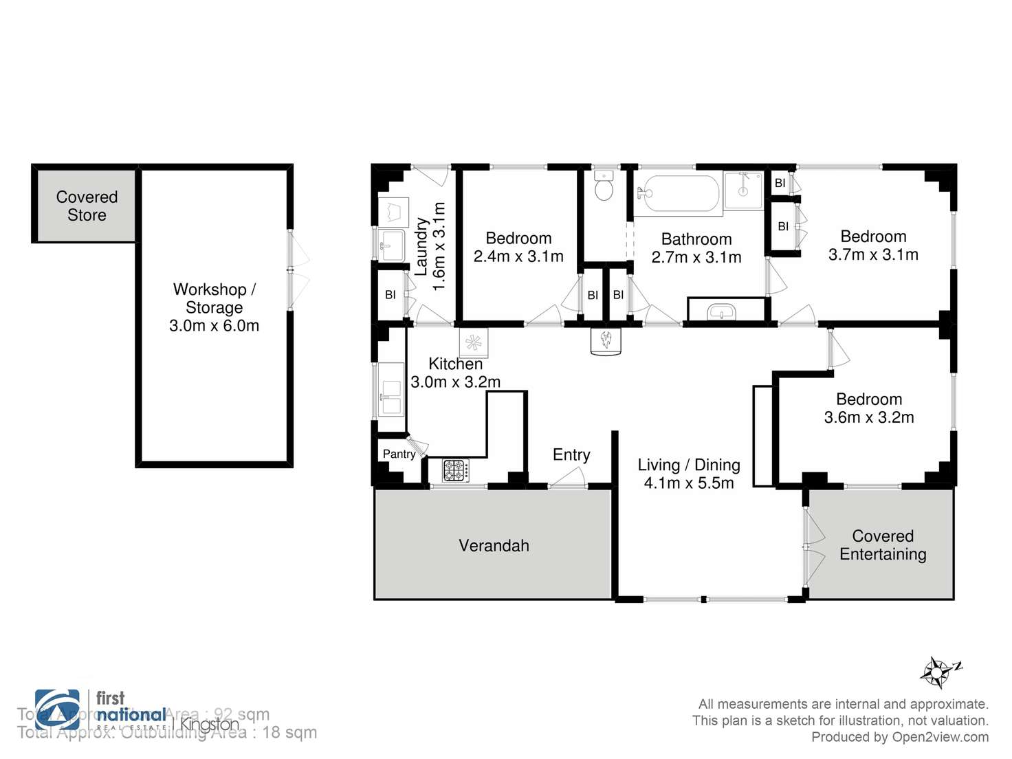 Floorplan of Homely house listing, 655 Summerleas Road, Fern Tree TAS 7054