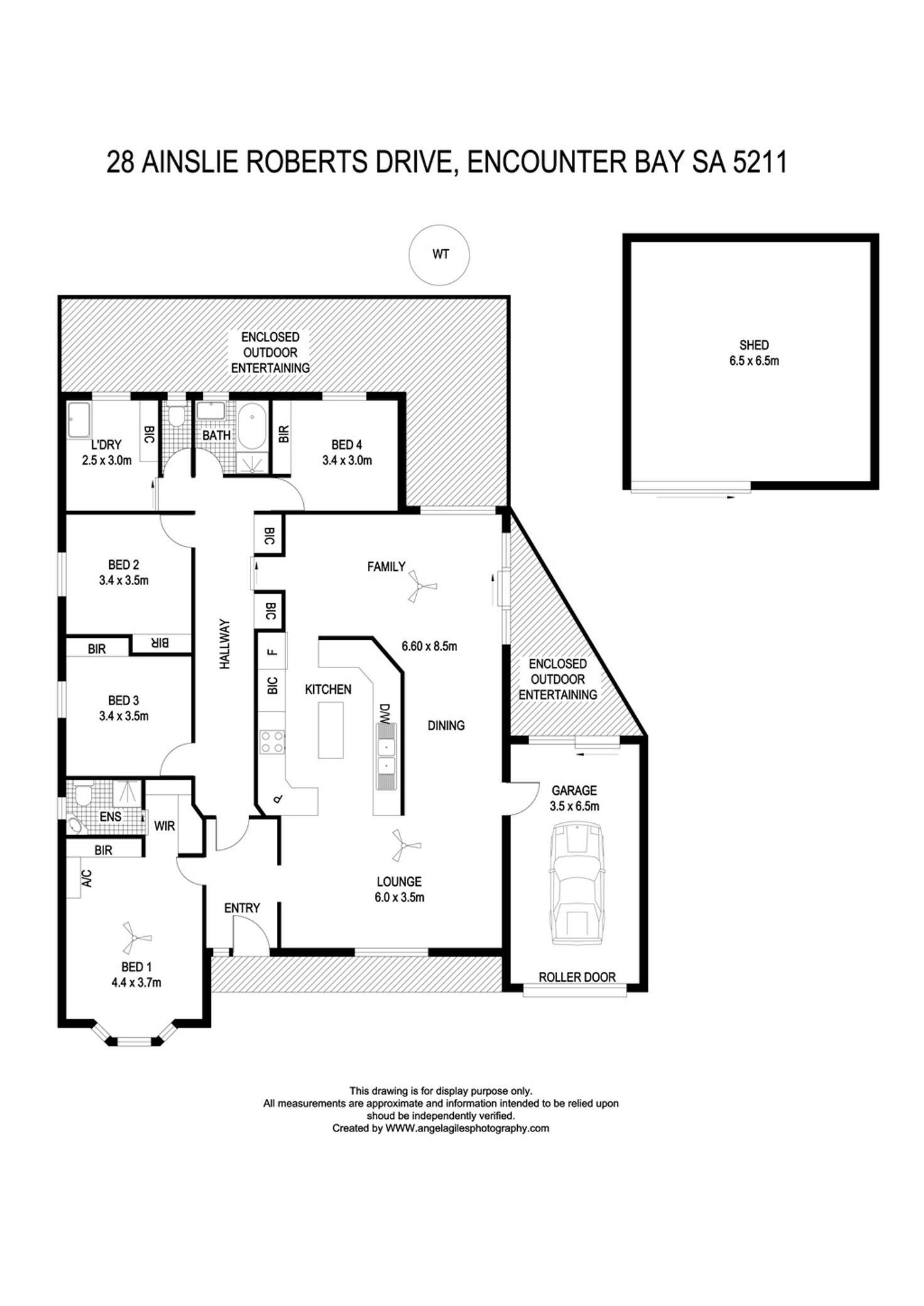 Floorplan of Homely house listing, 28 AINSLIE ROBERTS DRIVE, Encounter Bay SA 5211