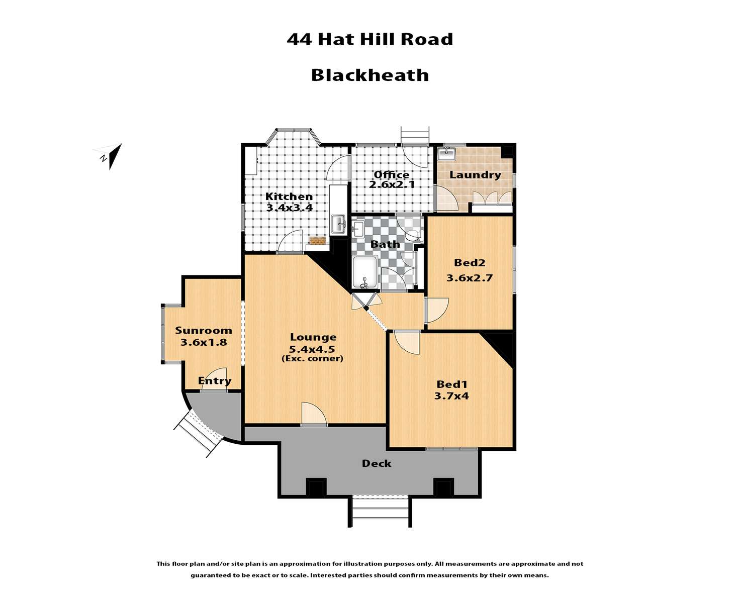 Floorplan of Homely house listing, 44 Hat Hill Road, Blackheath NSW 2785
