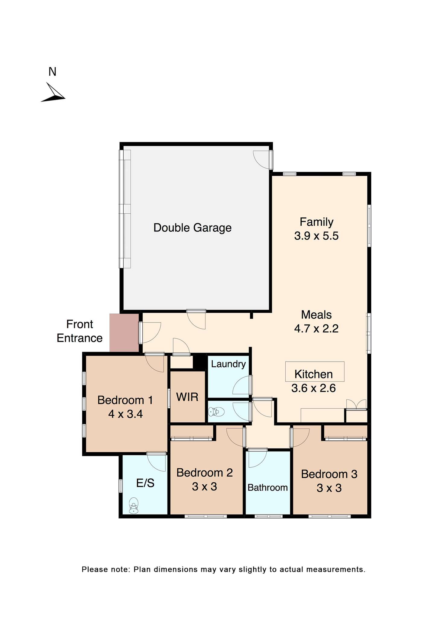 Floorplan of Homely house listing, 623 Morres Street, Brown Hill VIC 3350