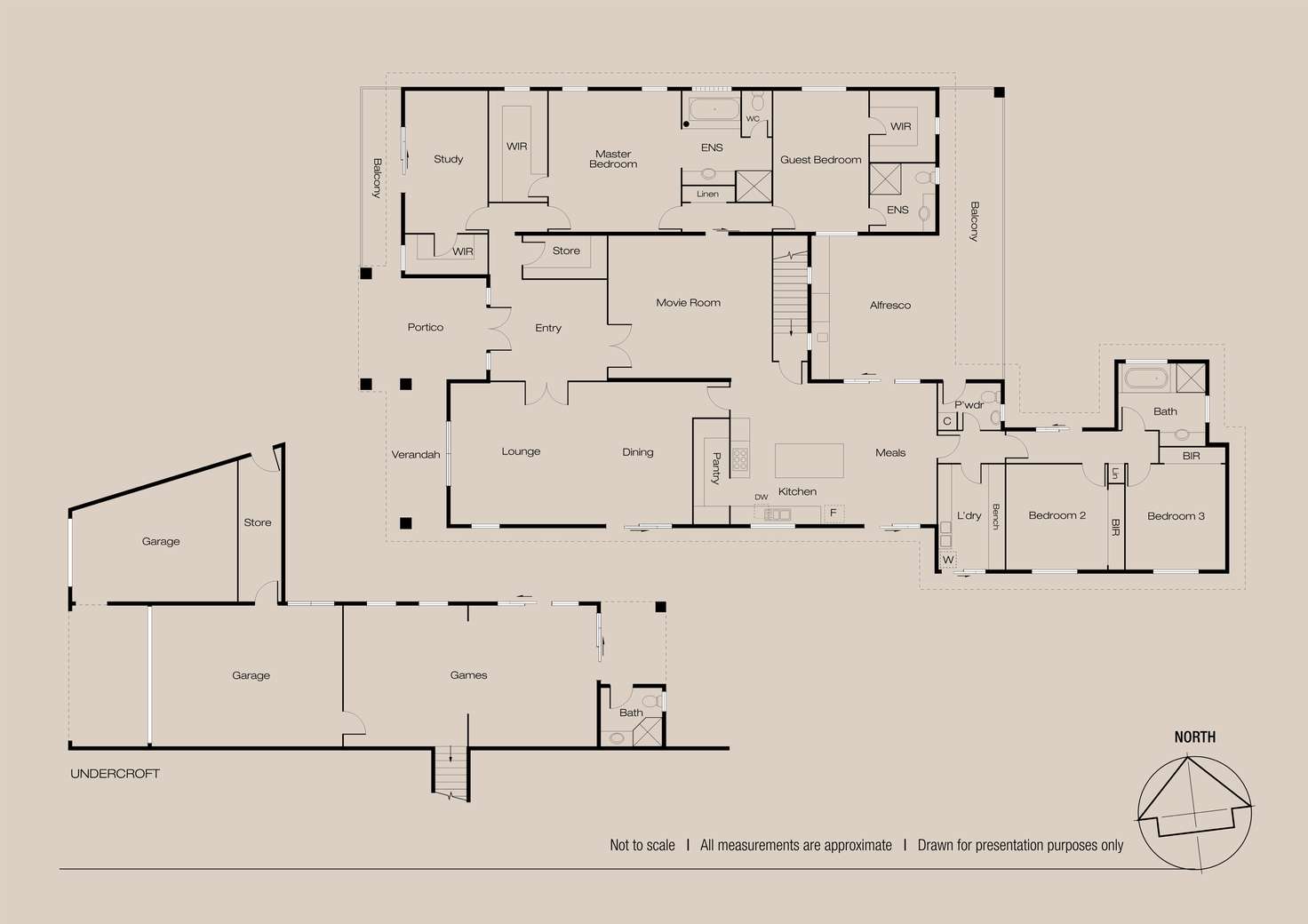 Floorplan of Homely house listing, 2 Tranmore Way, City Beach WA 6015